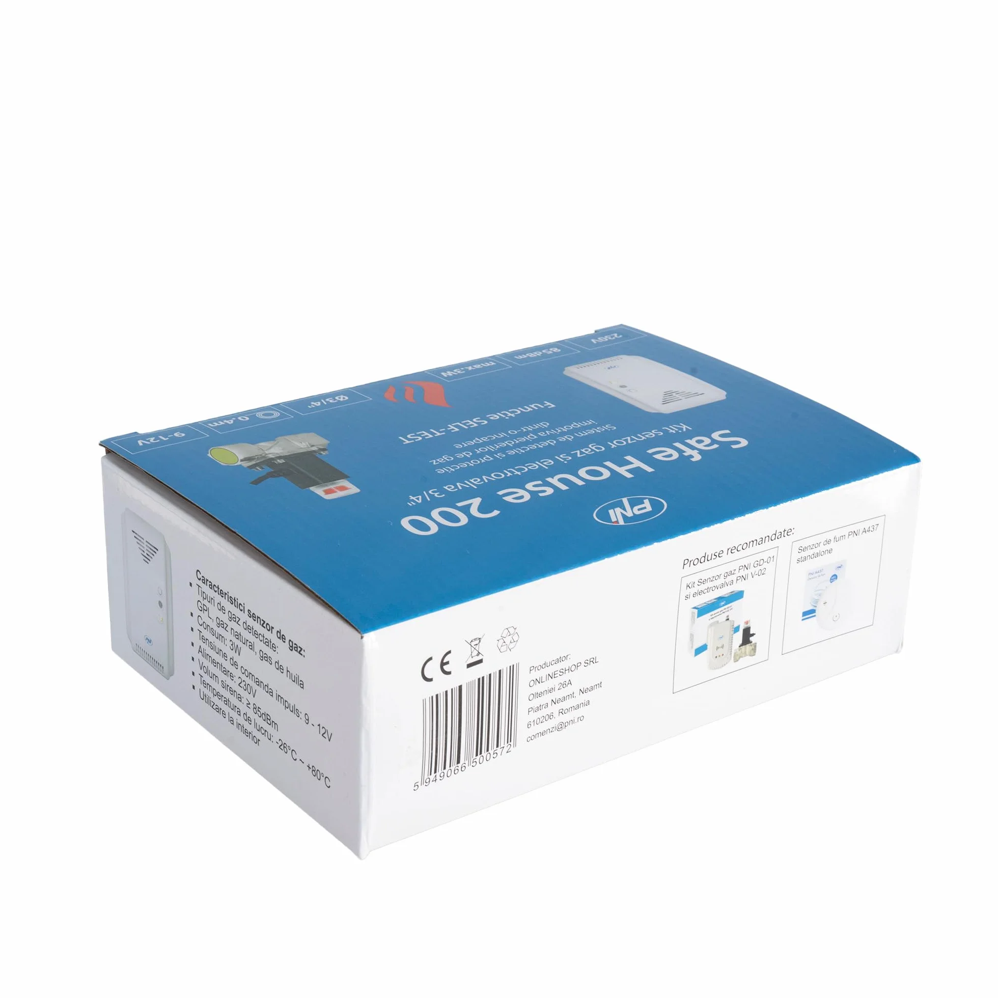 Kit de válvula solenoide y Sensor PNI Safe House 200 3/4 Pulgadas