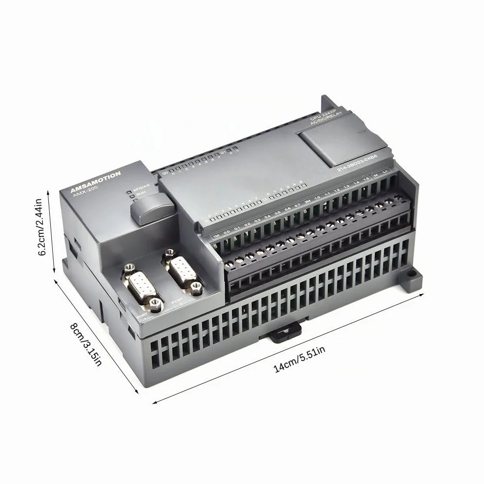 PLC Controlador Lógico Programable 220V con Salida de Relé