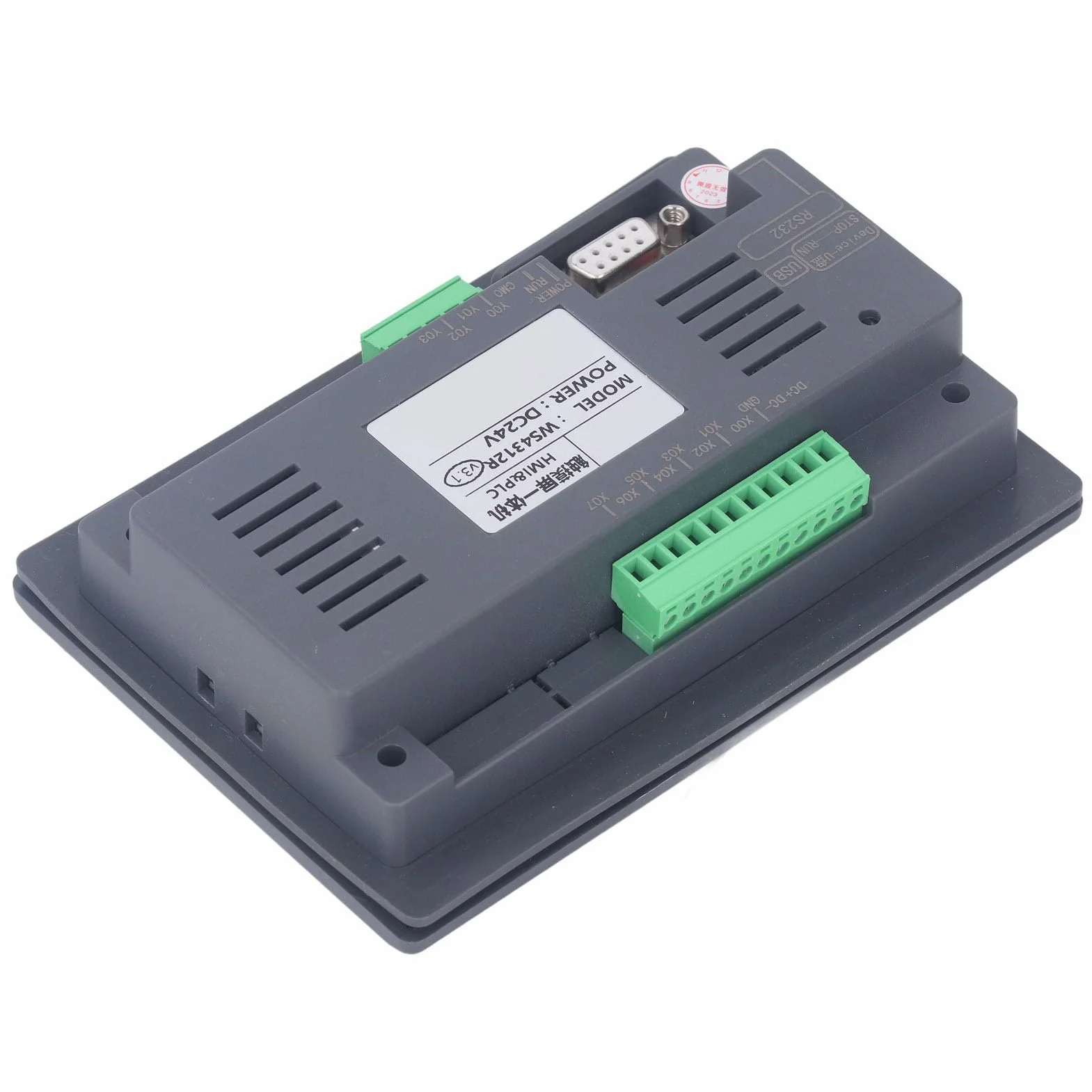 WS4312R PLC HMI Todo en Máquina Integrada con Pantalla Táctil de 4,3 Pulgadas para PLC : Fácil Instalación con Velocidad de Funcionamiento Rápida
