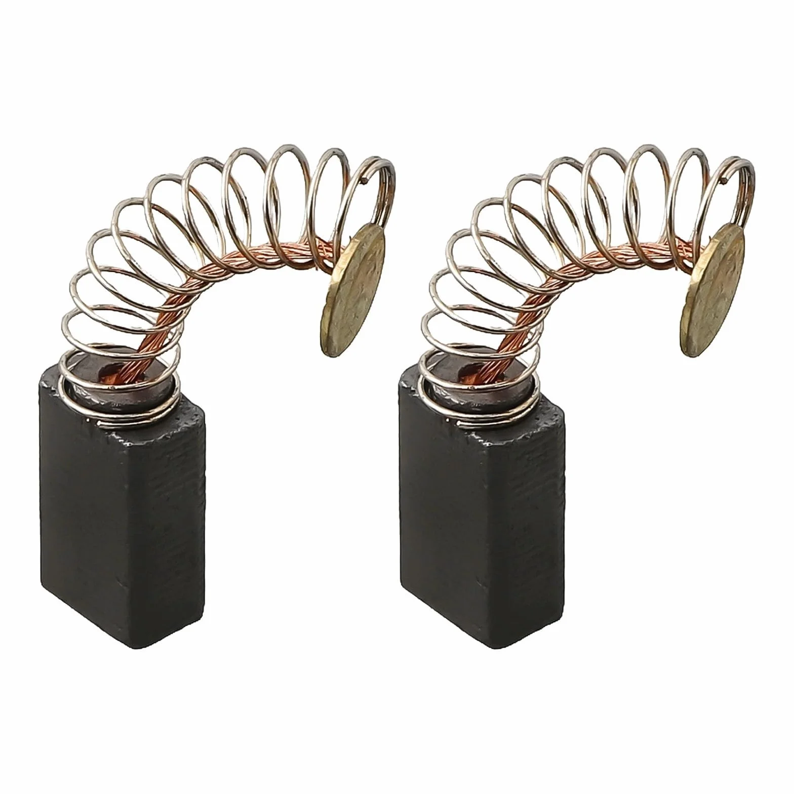 Juego de Cepillos de Motor de Carbono 13x8x5mm Resorte 20mm para Sierra Circular Ingletadora Taladro