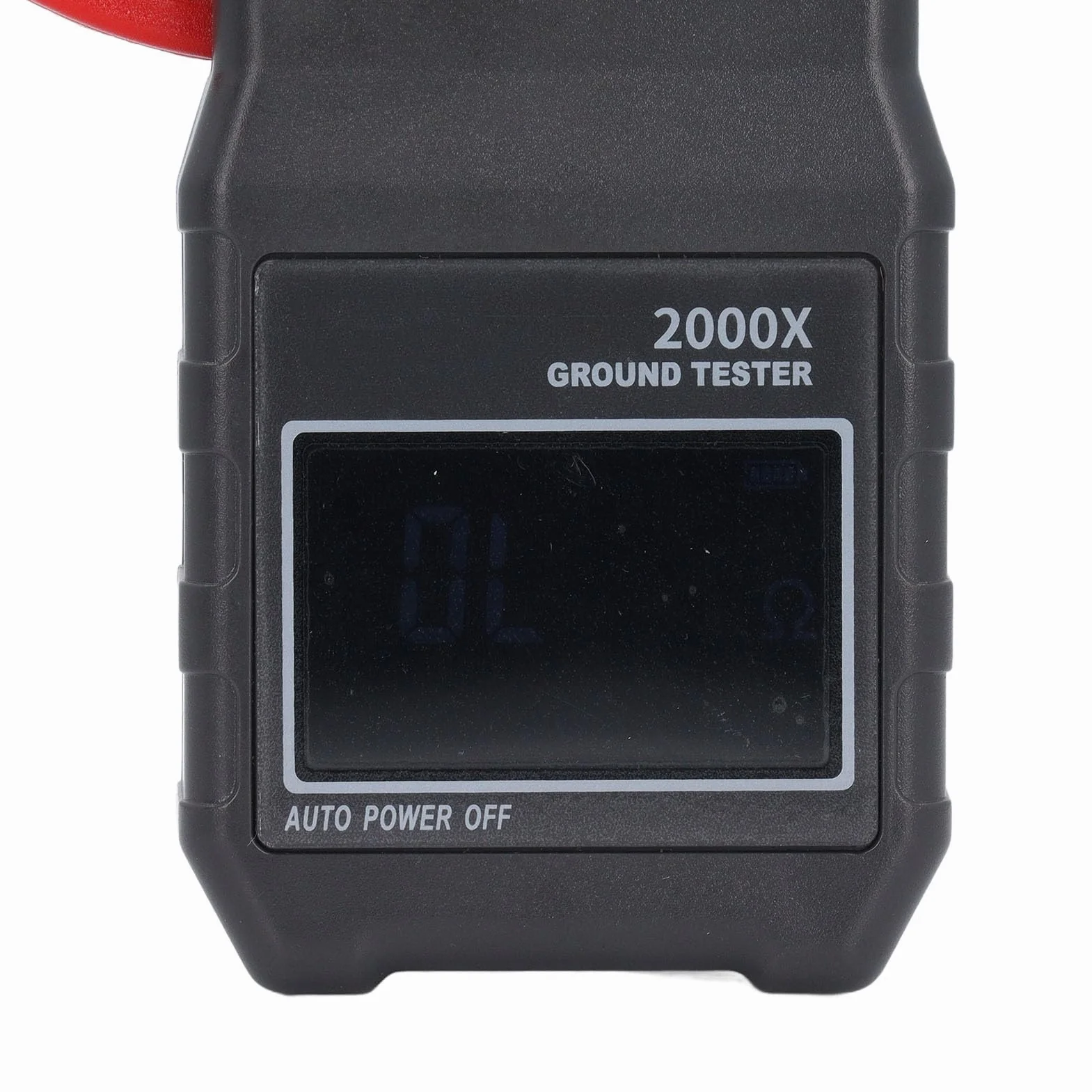 Probador de Resistencia a Tierra con Abrazadera Pantalla LCD Memoria de Doble Aislamiento 500 Grupos, 0,01-500 Ω para Diversas Aplicaciones