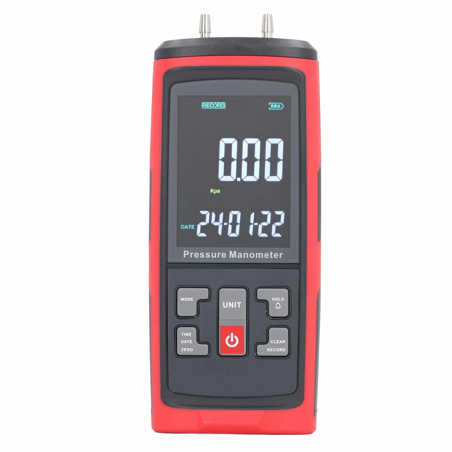 Manómetro de Presión Diferencial Manómetro de Alta Precisión para Medición de Gas ± 4 KPa Registro de Datos para Pruebas de Laboratorio de Centrales Eléctricas