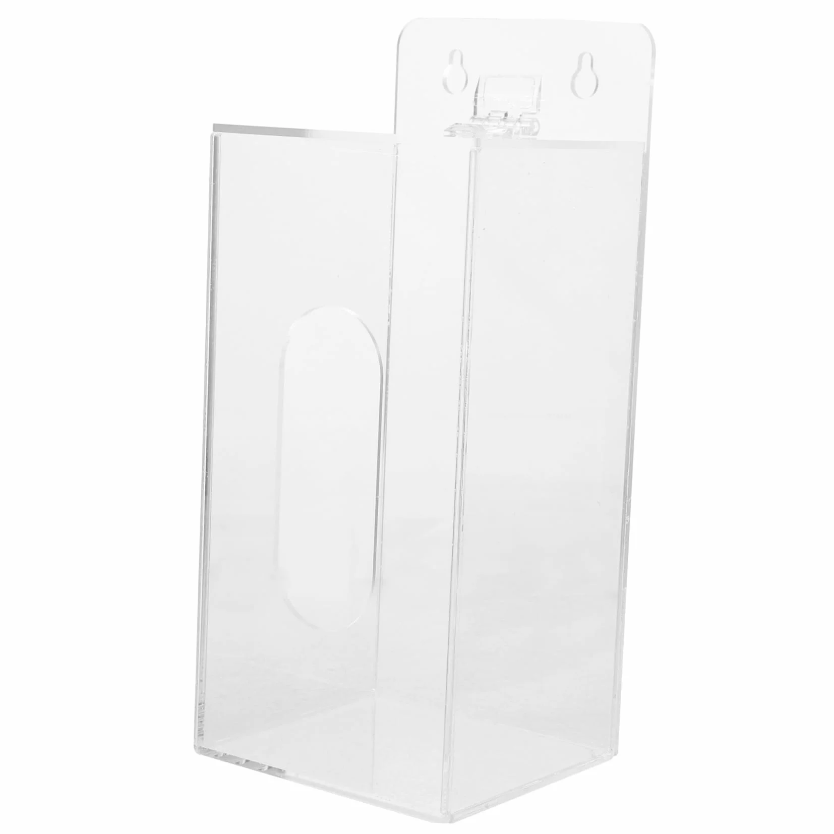 BESTYASH Soporte de Pared para Guantes Caja de Almacenamiento Transparente