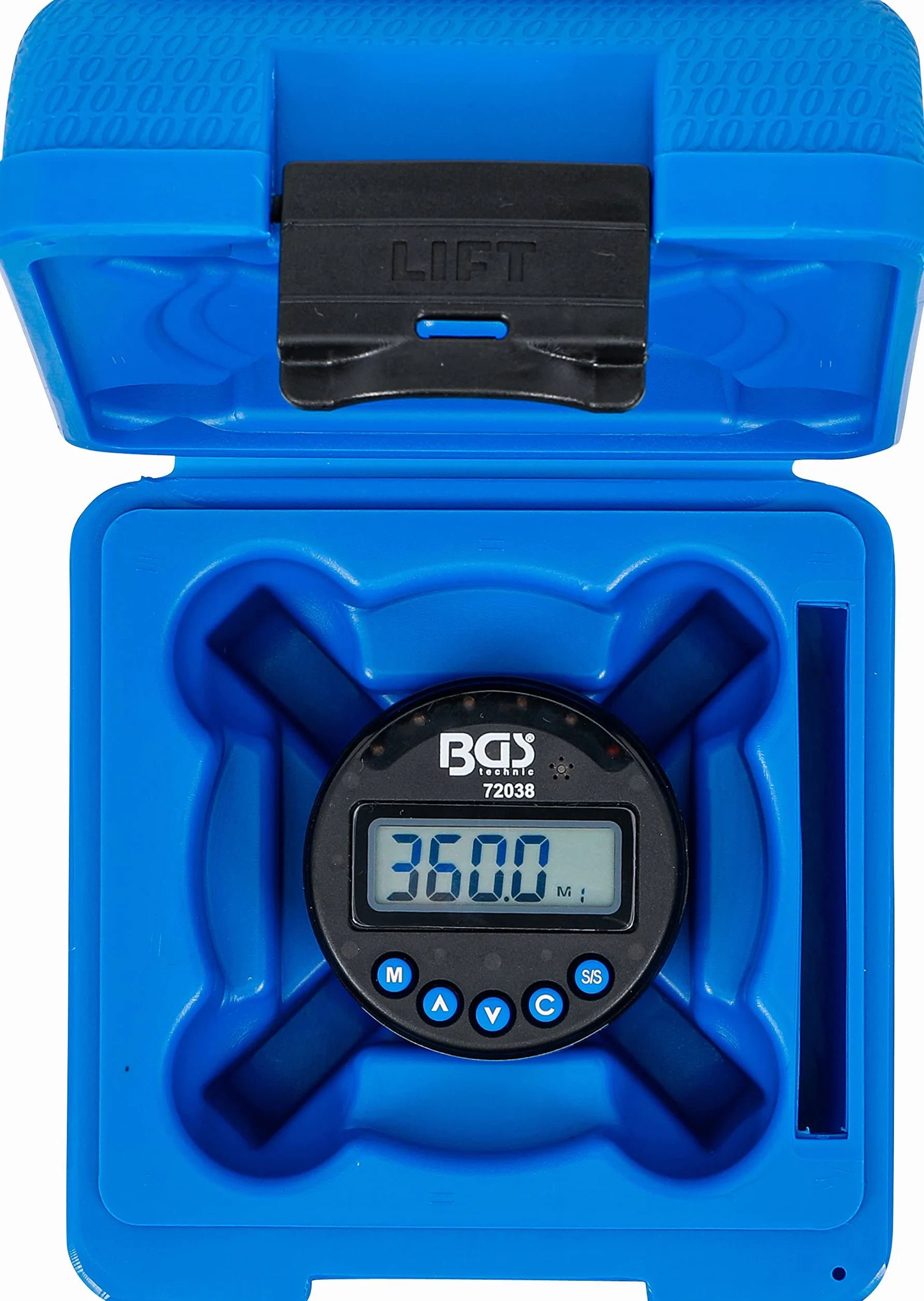 BGS 72038 | Goniómetro | digital | con imán