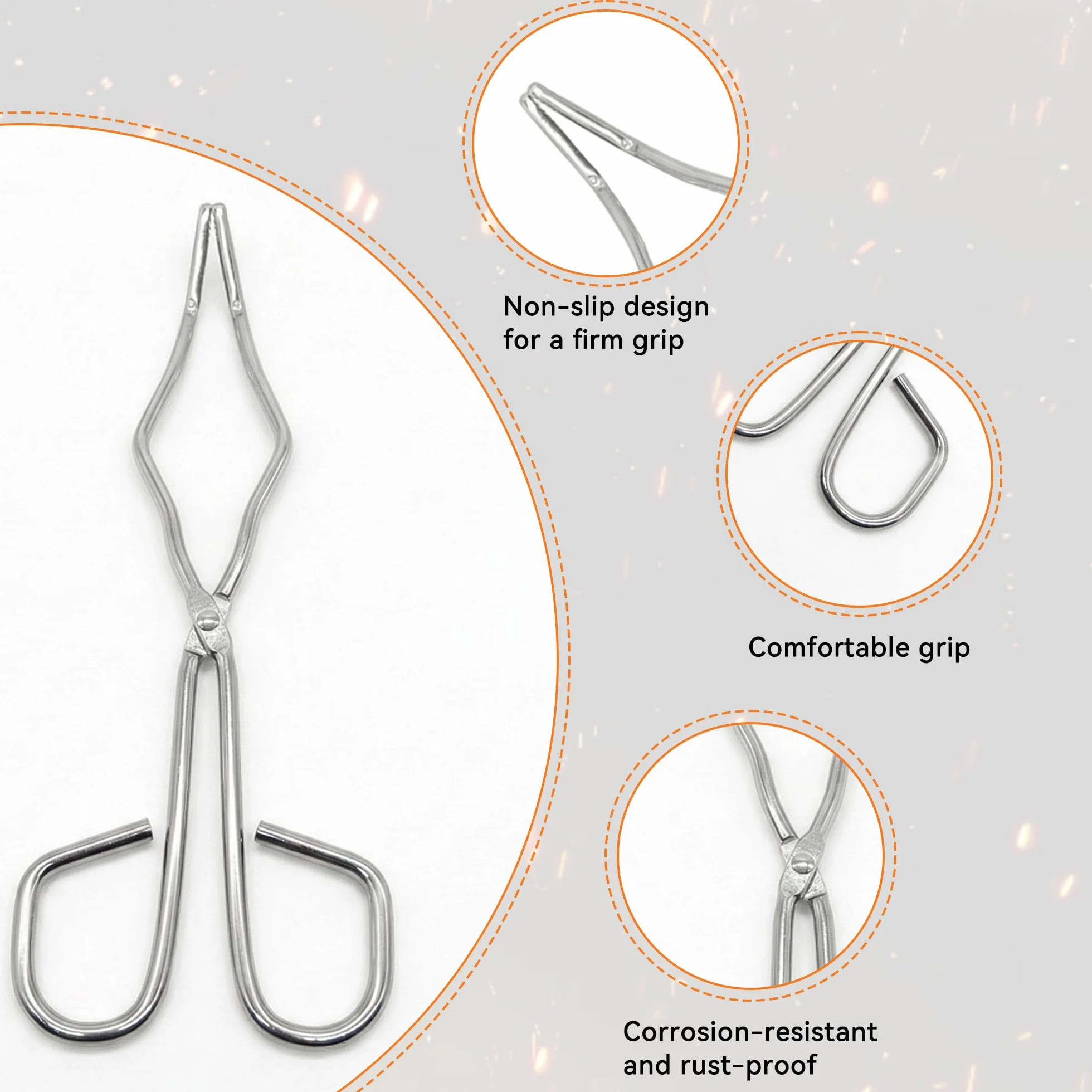 Juego de 4 crisoles de fundición de oro, metal, grafito para plata y aleación