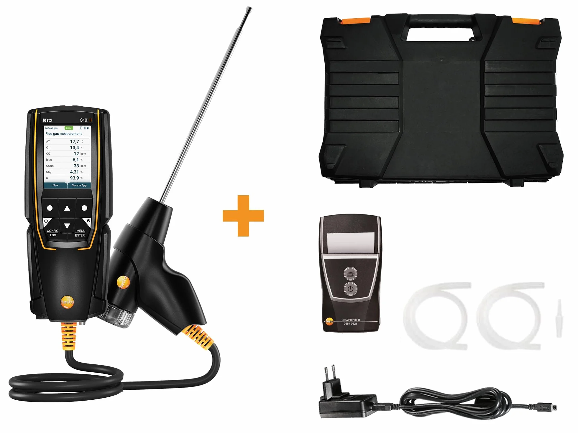 testo 310 (2ª generación) kit de impresión