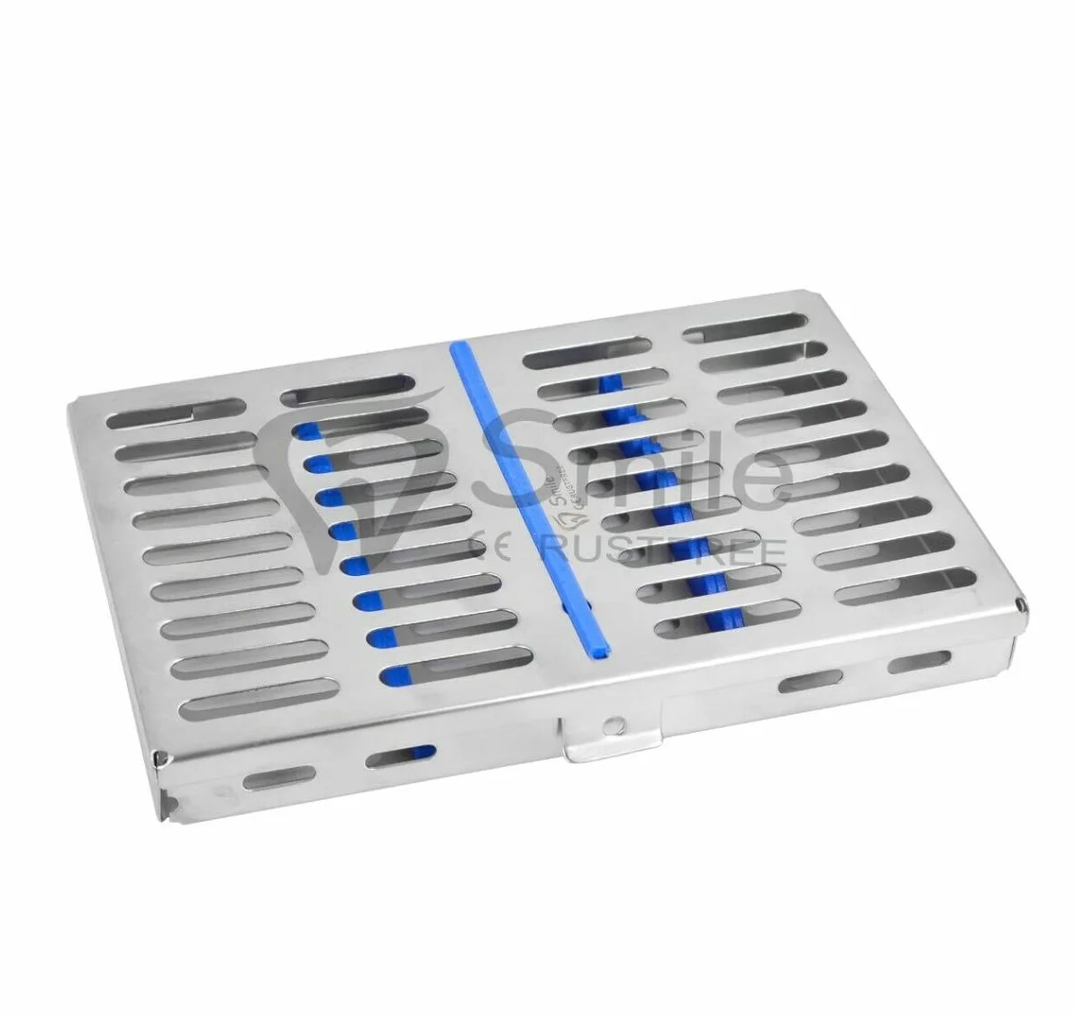 Juego de 8 cajas de bandeja de esterilización para casetes - Capacidad para 10 instrumentos CE U.K