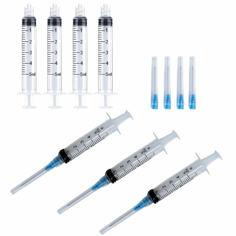 Jeringuillas 5ml 23G desechables luer-lock estéril 25uds