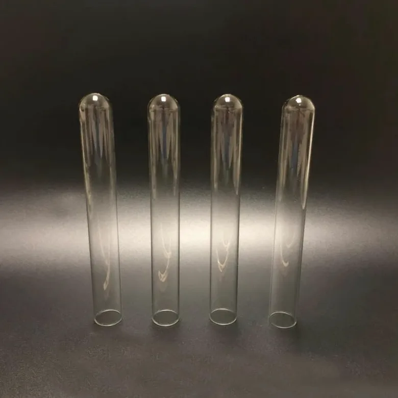Paquete de 100 tubos de ensayo de vidrio con fondo en forma de U de 15x100 mm - Laboratorio, capacidad de 12 ml