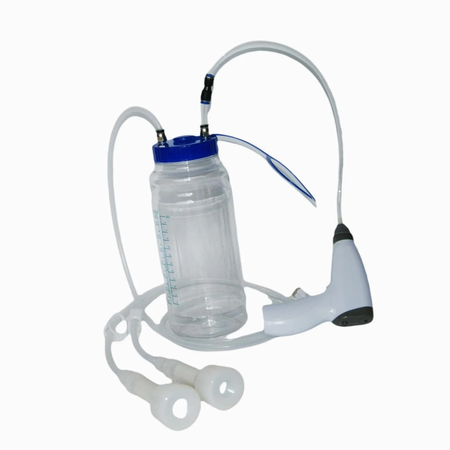 perfk Máquina de ordeño de Vacas Accesorios de máquina de Vacas Bomba de succión de aspiración 2L Bomba de succión eléctrica para ovejas Granja de Vacas