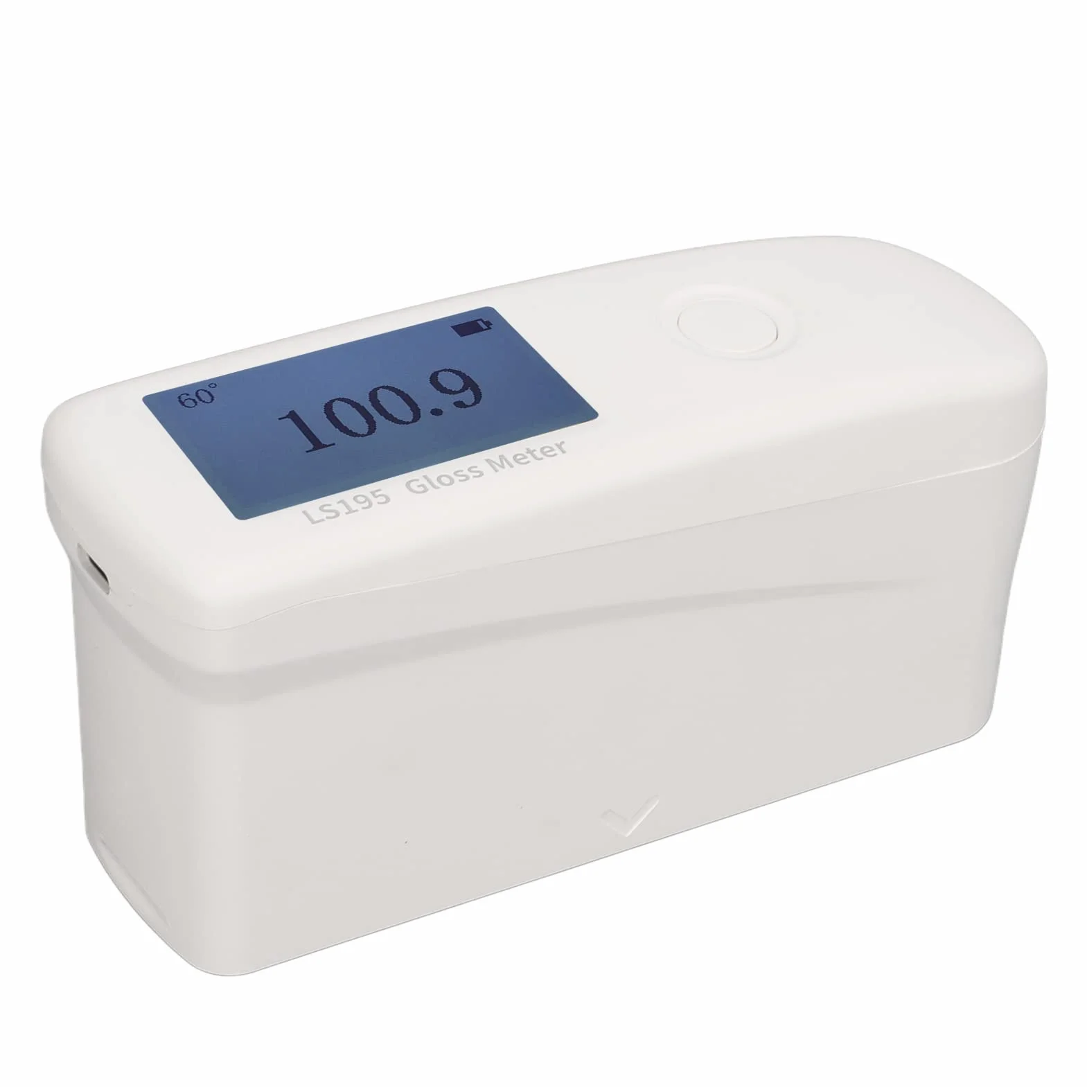 Kudoo Brillómetro, Digital Precisión Probador de Medidor de Brillo Ángulo de Prueba 60˚, Autocalibración 0-200GU Brillómetro con Batería Recargable, Función de Almacenamiento Datos, Medición Continua