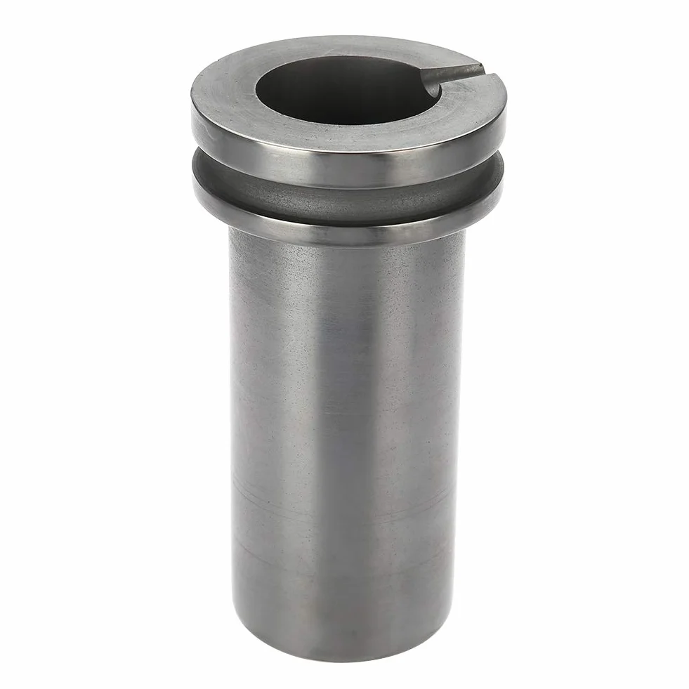 Crisol de grafito de alta pureza, 1 kg molde de lingote para fundición de joyería
