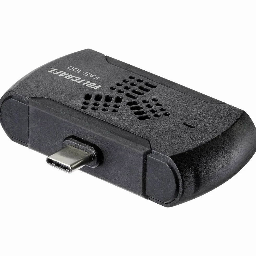 Medidor de formaldehído VOLTCRAFT FAS-100 Partículas de aire con interfaz USB