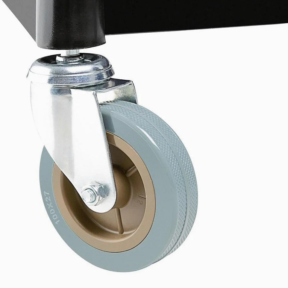 Vogue - Carrito móvil de polipropileno Pequeño 960 x 415 x 830 mm