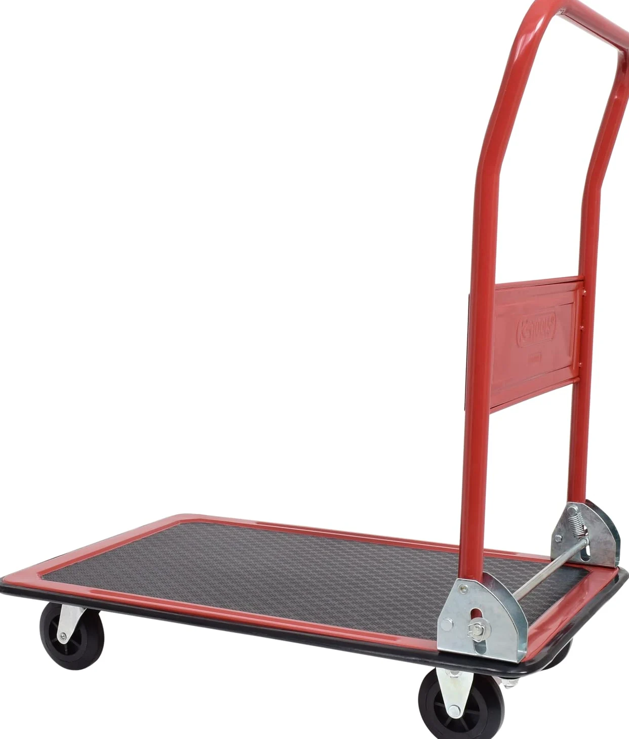 KS Tools 800.0015 - Carretilla de plataforma para almacén y taller, abatible