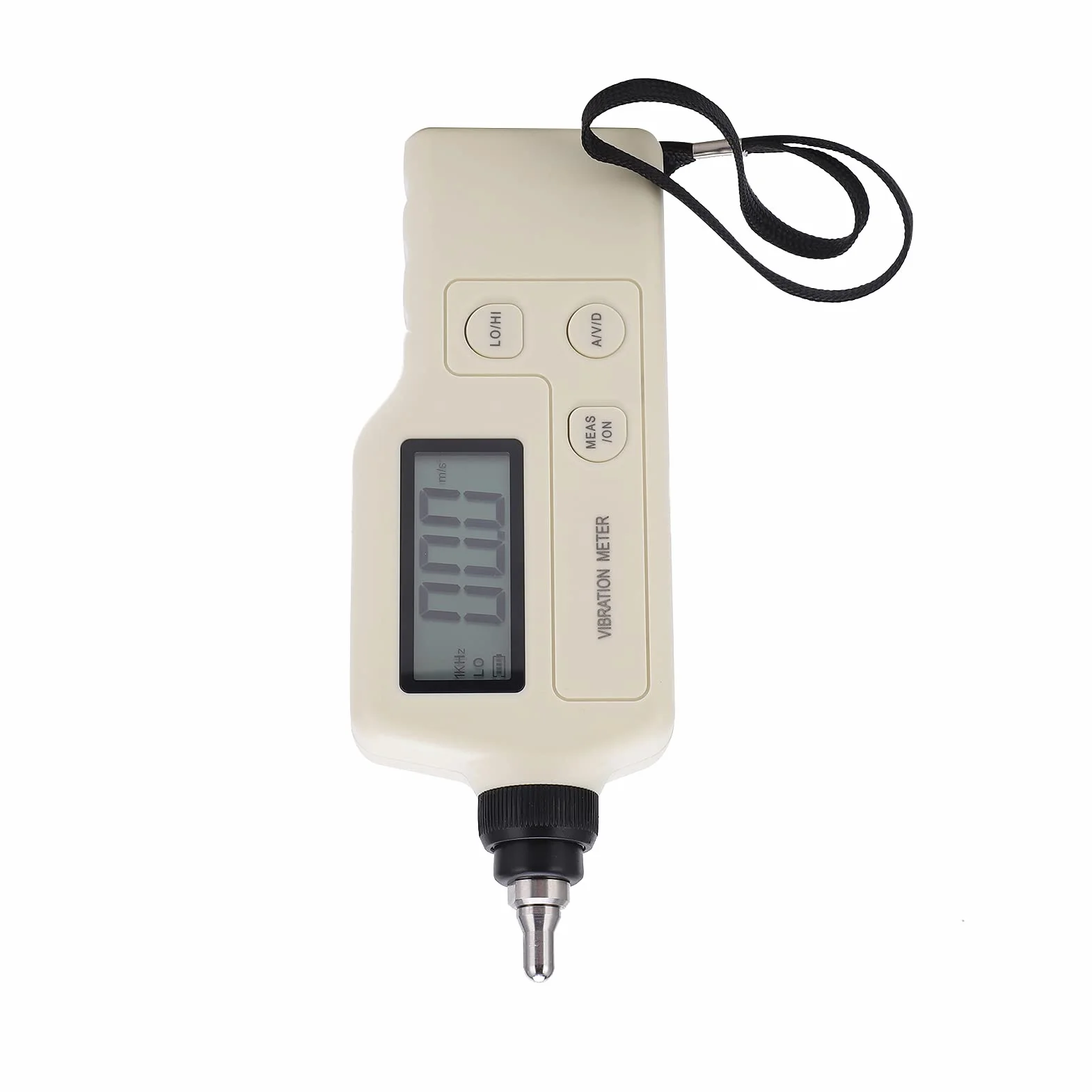 ViaGasaFamido Medidor de Vibración Liviano, Medidor de Vibración Portátil LCD para Detección de Fallas Mecánicas, Mide hasta 199,9 m/S² de Aceleración para Ingenieros