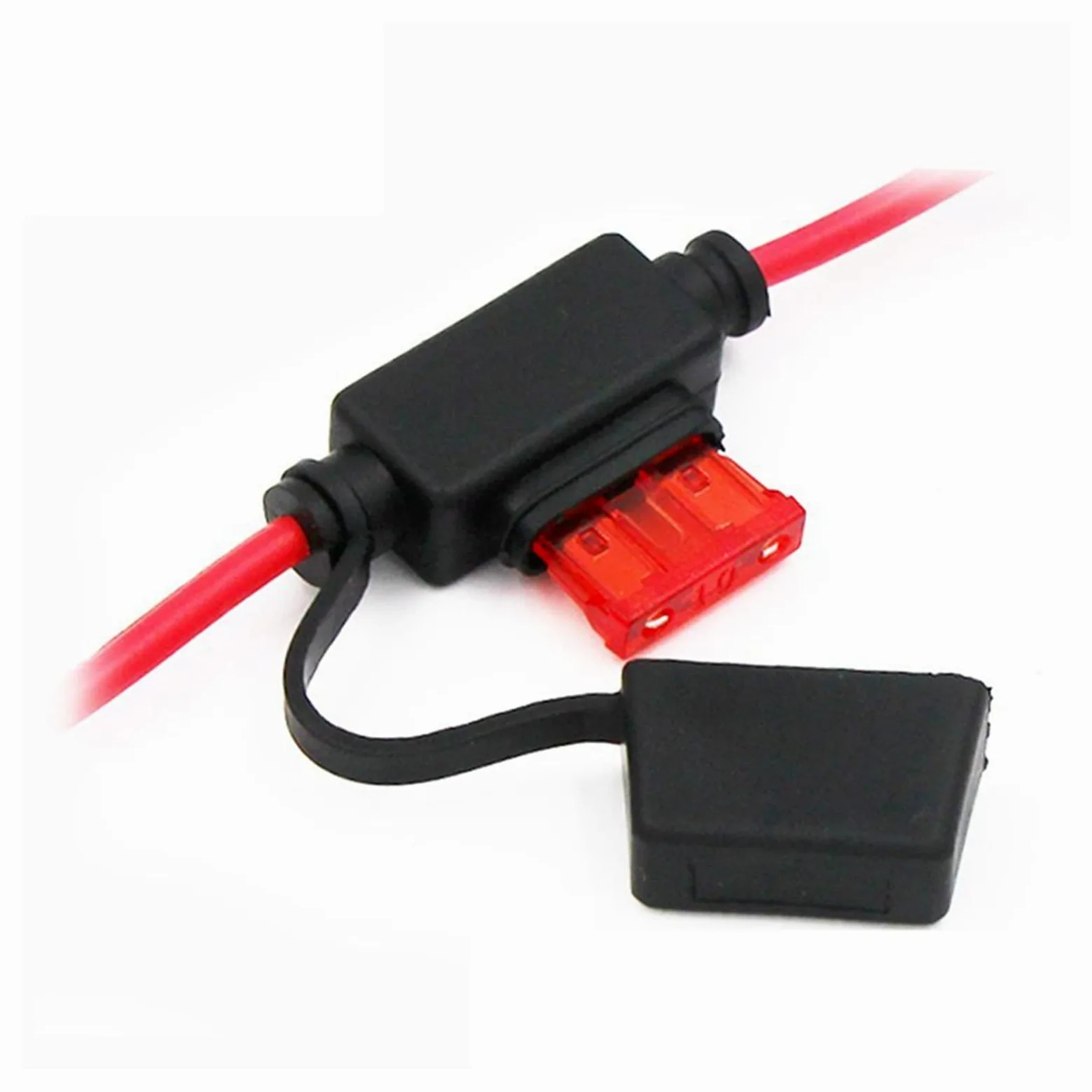 Adaptador Hembra for Encendedor de Cigarrillos de Coche, 2 pies, 12V, 24V, Pinzas de cocodrilo de 10A, Cable de extensión con Clip for batería de Coche