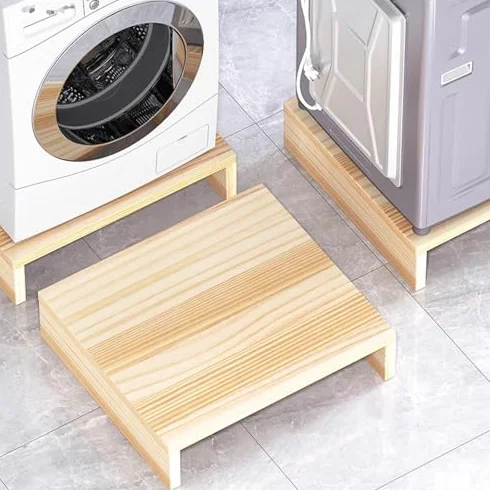 Paletas de madera a prueba de humedad, base de estantería resistente para un mejor almacenamiento en almacenes, supermercados y cocinas