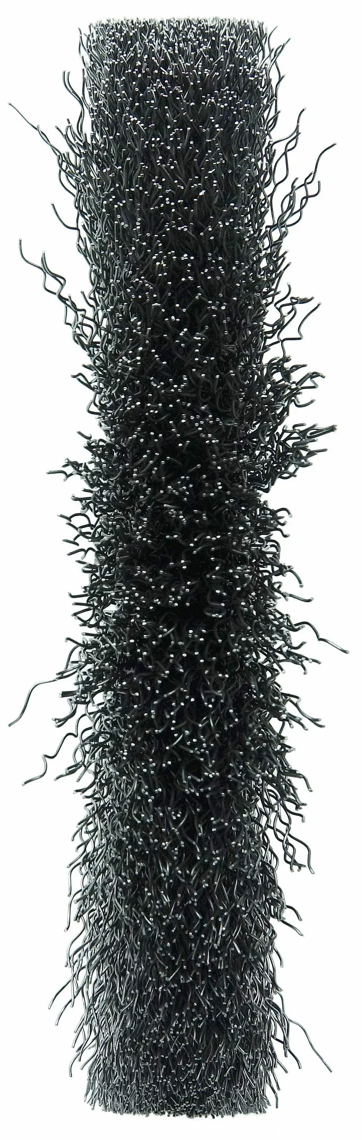 Weiler 6170 Rueda de alambre de rostro, 25,4 cm, tamaño mediano, llenado de acero de 0,50 cm, agujero para arbor de 5 cm