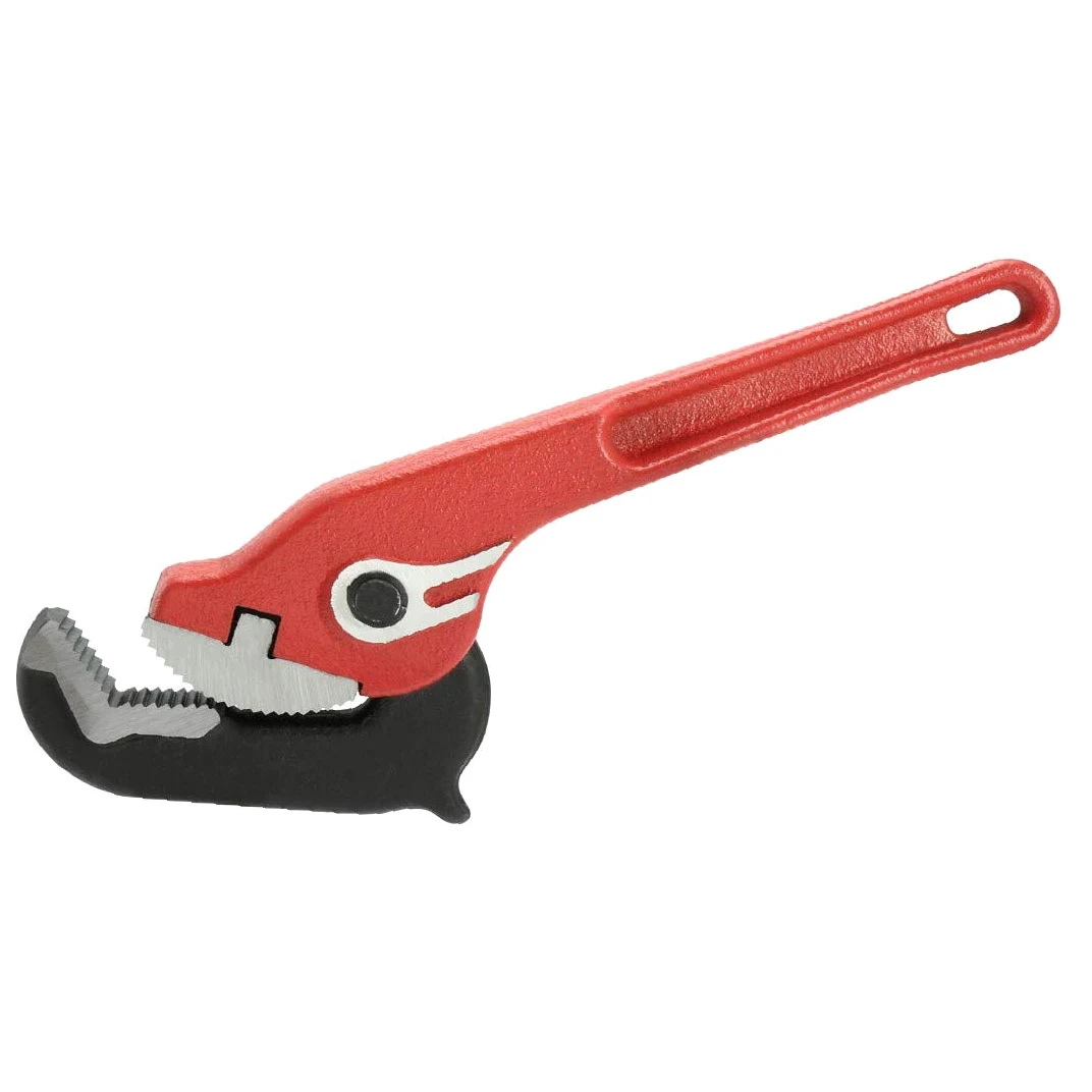 New Lon0167 14' Chrome Destacados Alum Steel Hook eficacia confiable Jaw Llave de tubo de agarre rápido Rojo(id:5ad 8e 0b 485)
