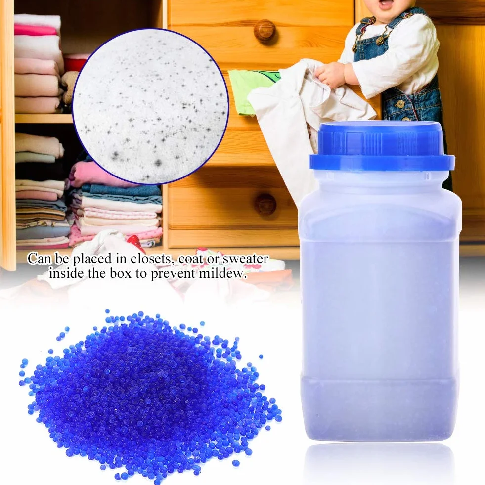 MAGT Perlas de Gel de Sílice Desecante Reutilizable 530g para Cámara, Microscopio