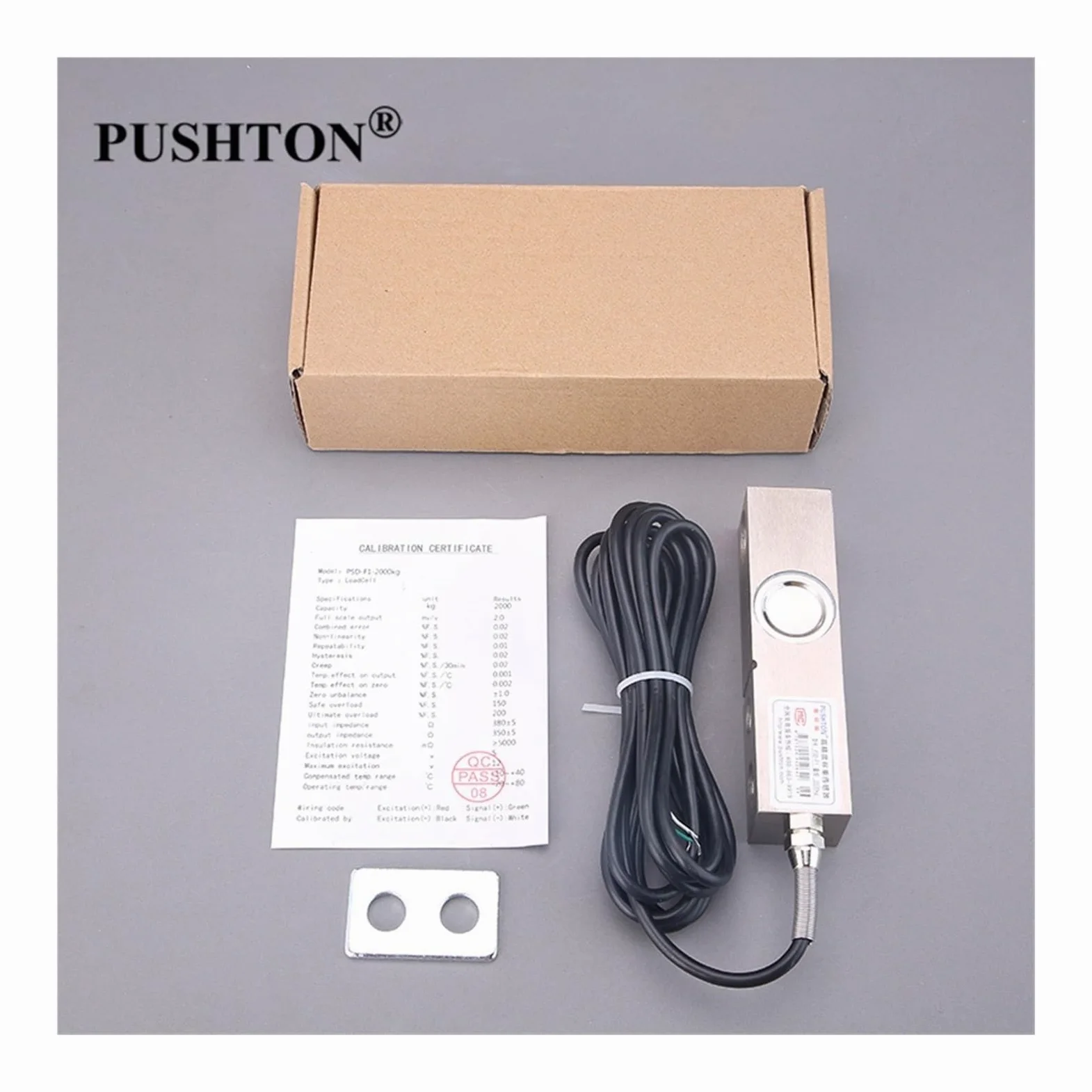 Sensor voladizo del peso de la prueba de la célula de carga de la fuerza de corte PSD-F1 100Kg 200Kg 300Kg 500Kg 1T 2T 3T(500KG)