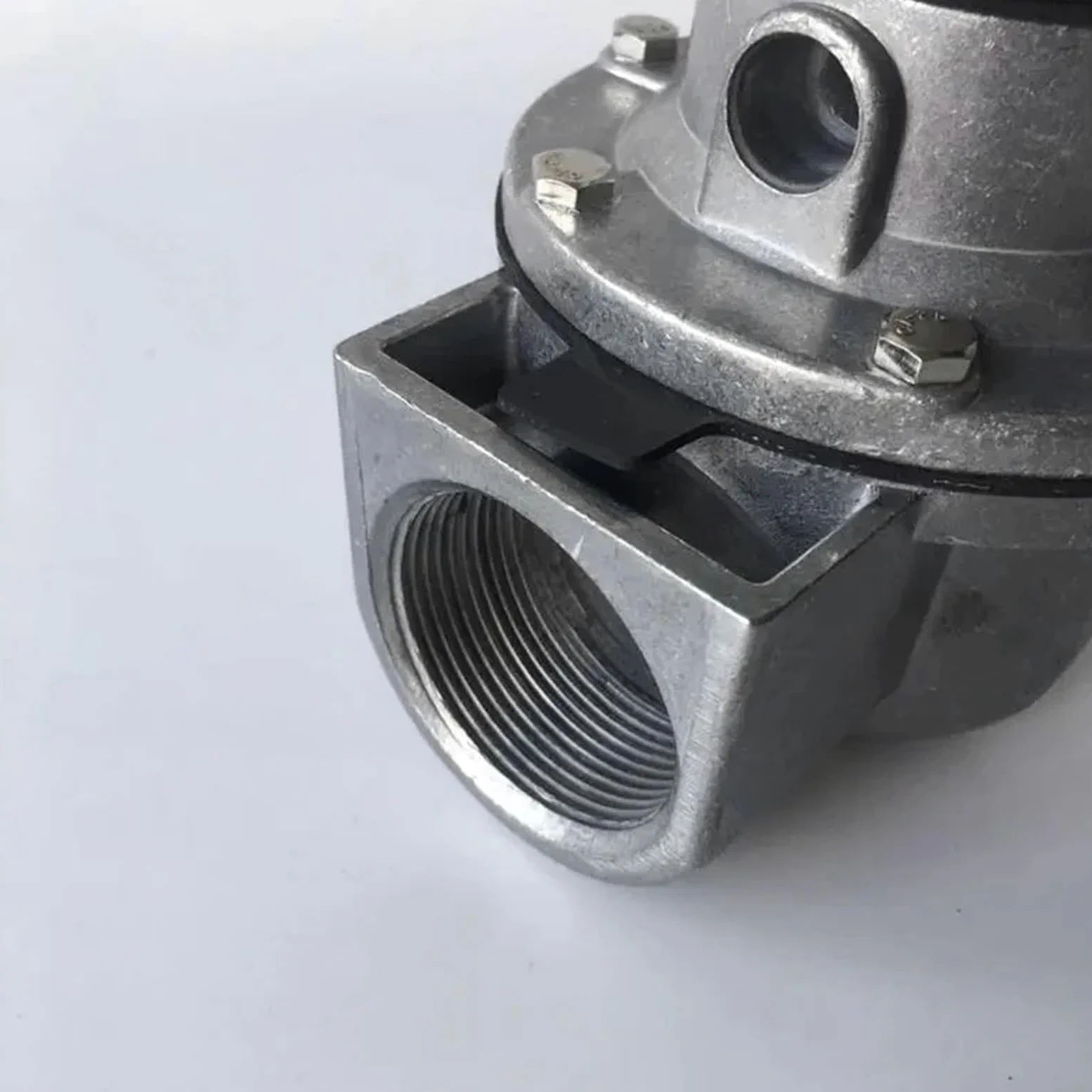 1 Pieza DMF-Z-25 Colector de Polvo neumático con Bolsa en ángulo Recto DC24V Válvula de Pulso de solenoide de 1 Pulgada(DC12V)