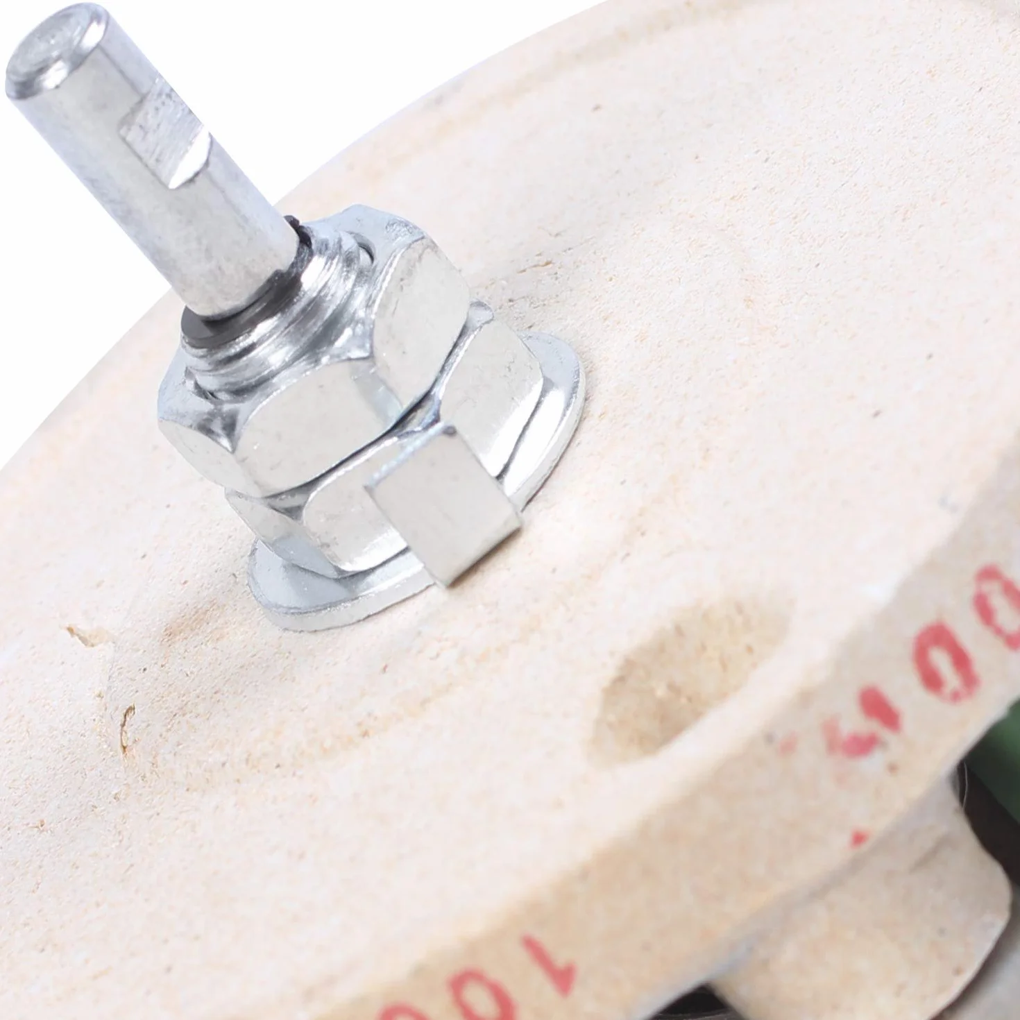 100 vatios 100 ohmios Resistencia variable reostato de ceramico