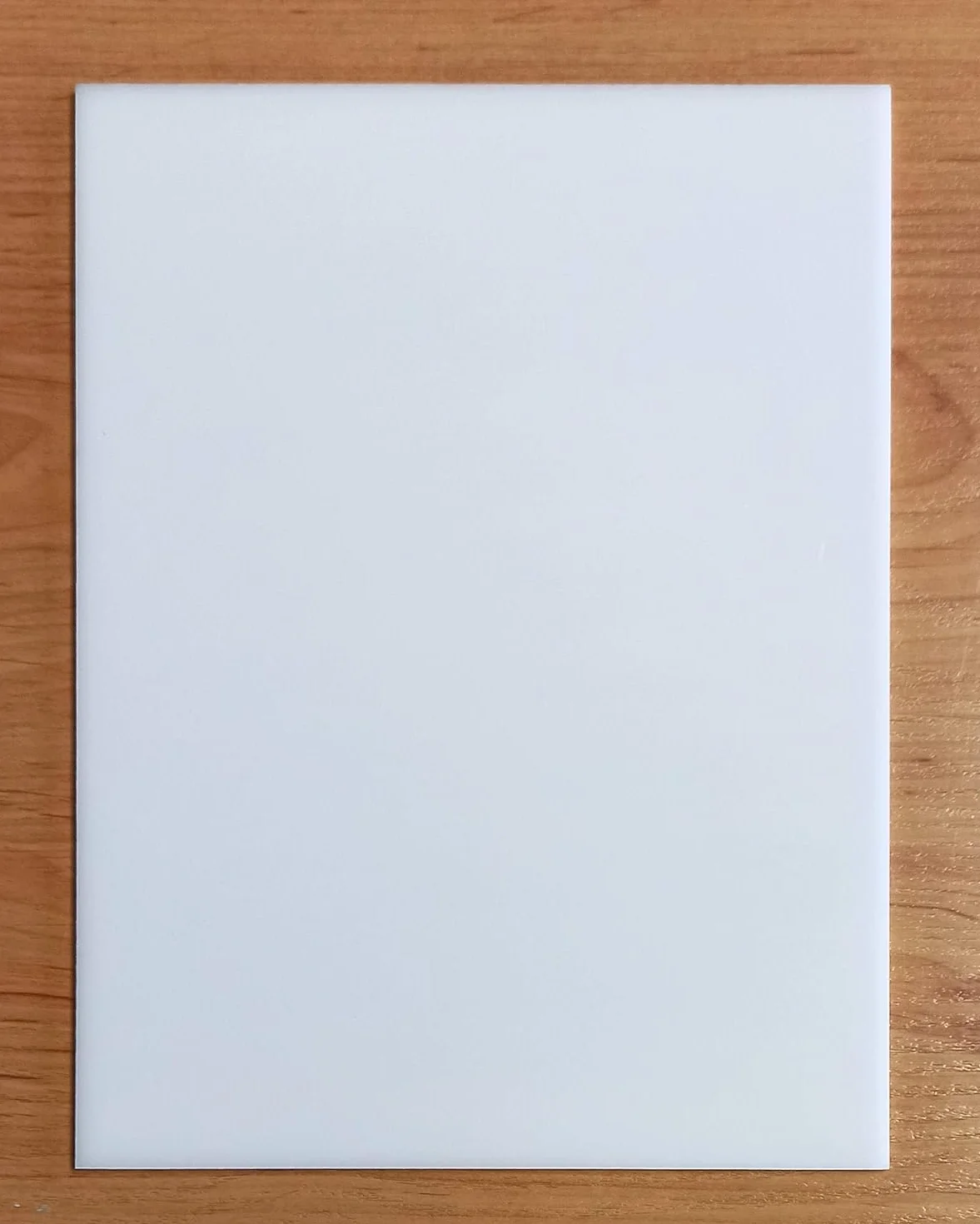 GOYAPRINT Metacrilato Blanco Opal 5MM Plancha Acrílico 21x29,7 cm