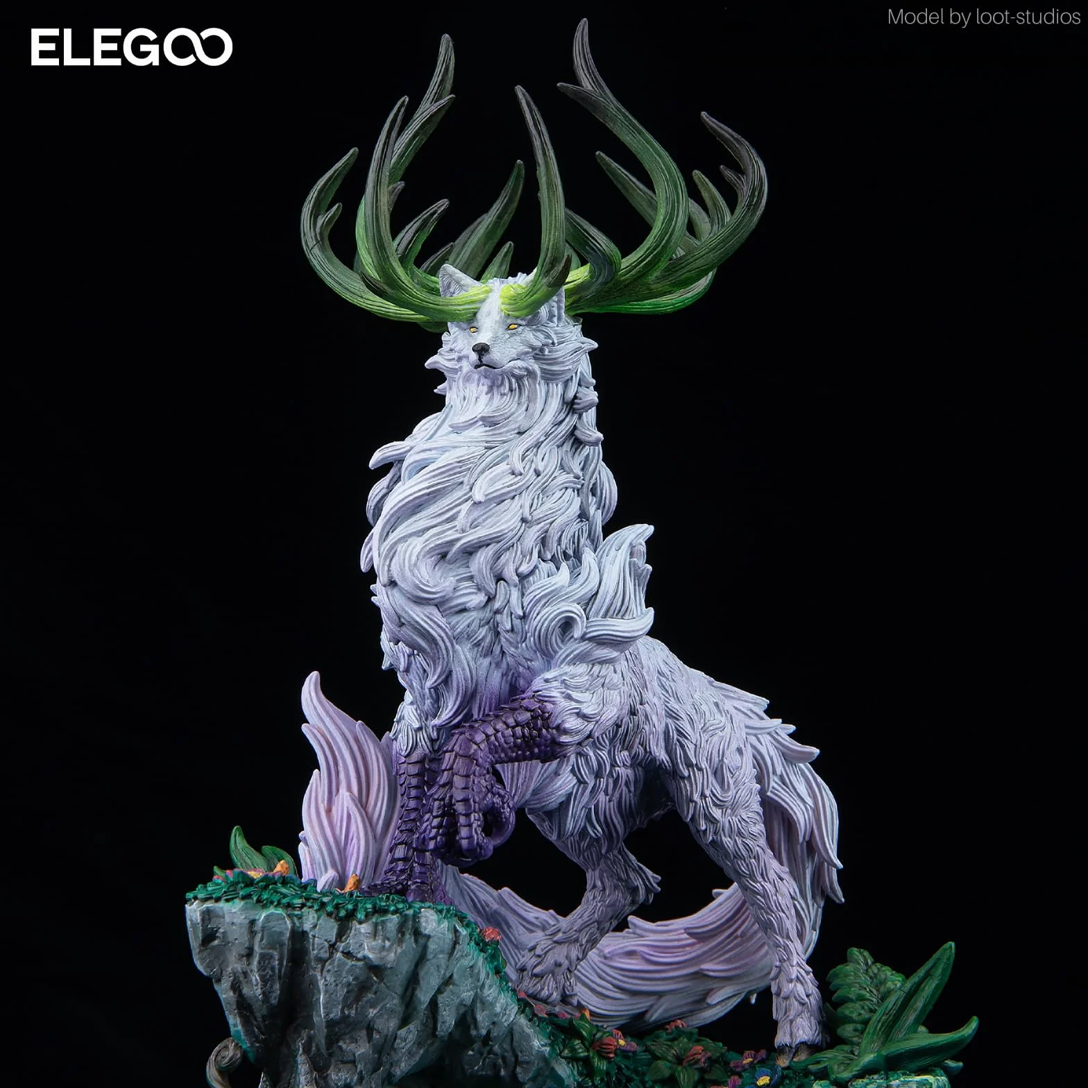 ELEGOO Mars 5 Ultra 9K Impresora 3D Resina, Nivelación Automática, Rápida Impresión 3D a 150mm/h, Cámara AI, Impresión WiFi Cluster, Gran Tamaño de Impresión 153.36 * 77.76 * 165mm³
