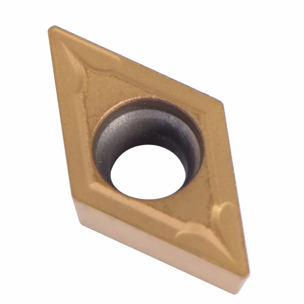 Akozon 10 Piezas Puntas de Carburo CNC Insertos Herramienta de Torneado