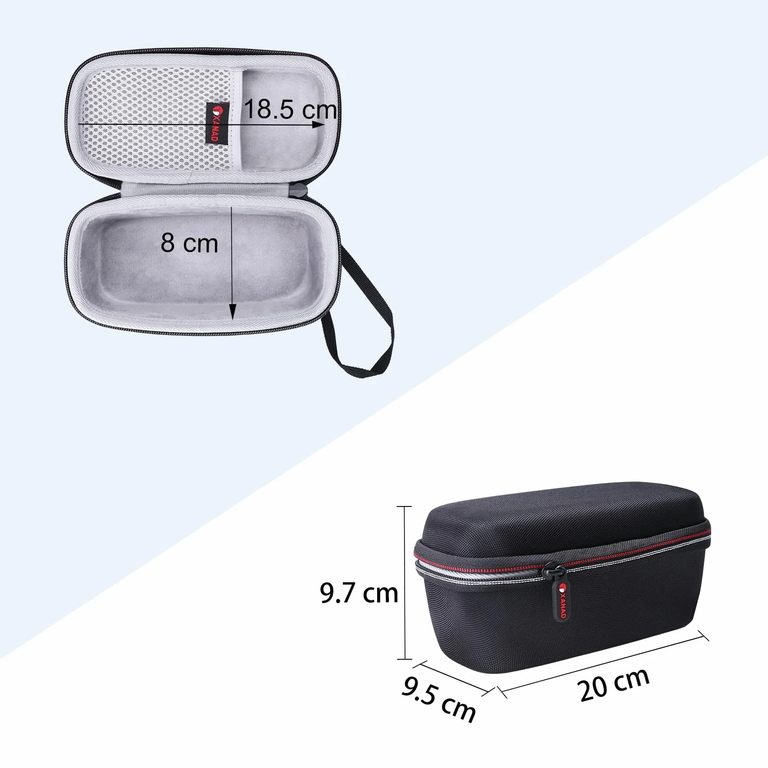 XANAD Estuche de Transporte para Withings BPM Connect Wi-Fi Smart Blood Pressure Monitor