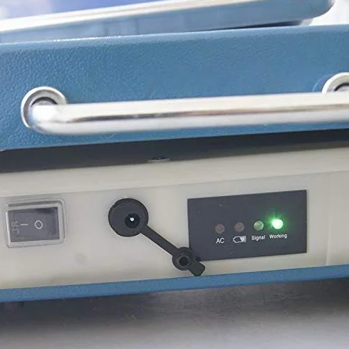 KATSU Balanza Industrial de Plataforma 300kg Electrónica Recargable Báscula Postal Digital con LED Pantalla y 42 x 52cm Plataforma de Acero a Prueba de Herrumbre para Envío de Paquetes Almacén