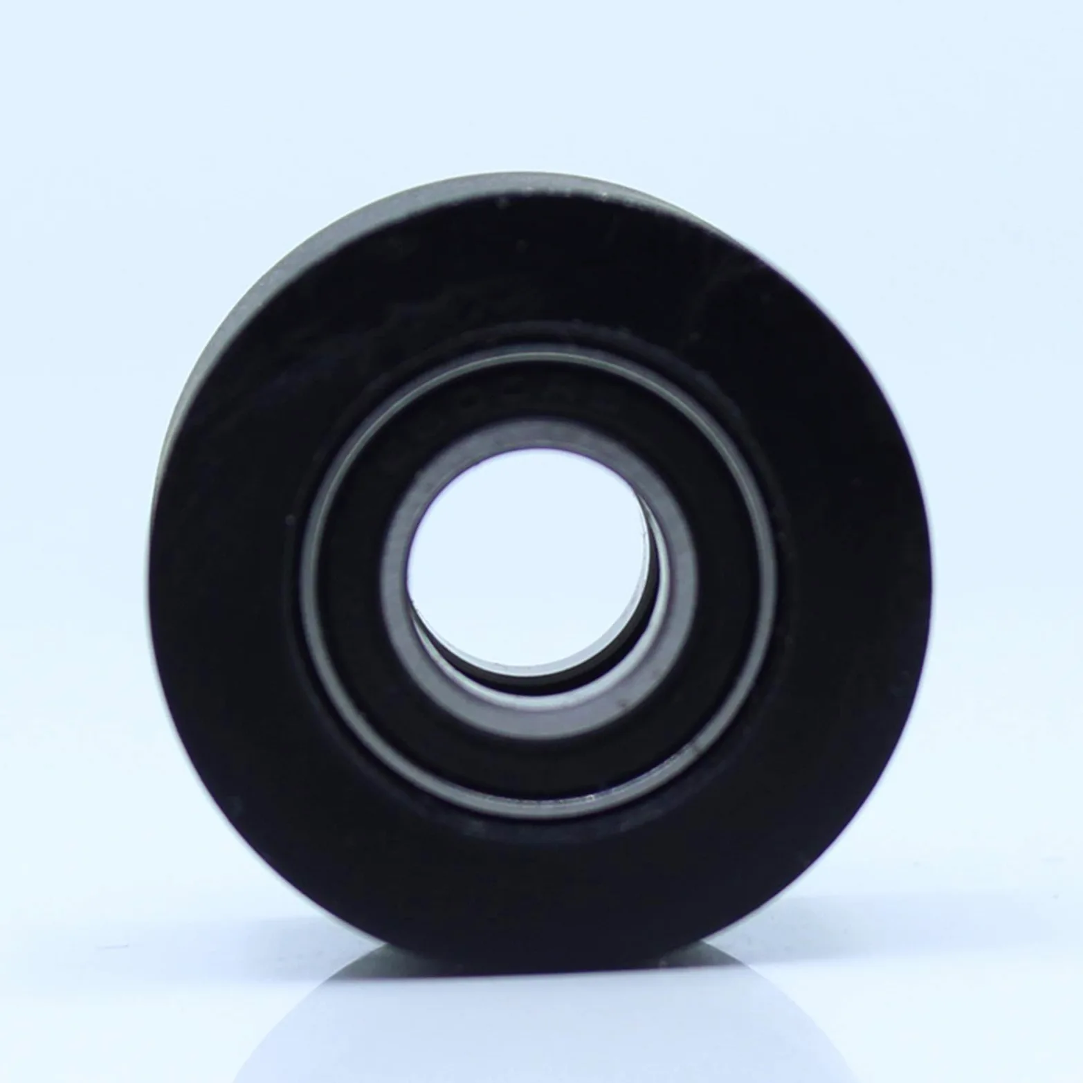 Productos de transmisión potencia, rodamiento PU 6800, eje 10 x 30 20 mm, rodillo polea con dos rodamientos, poliuretano bajo ruido for máquinas expendedoras, bolas(10Pcs)