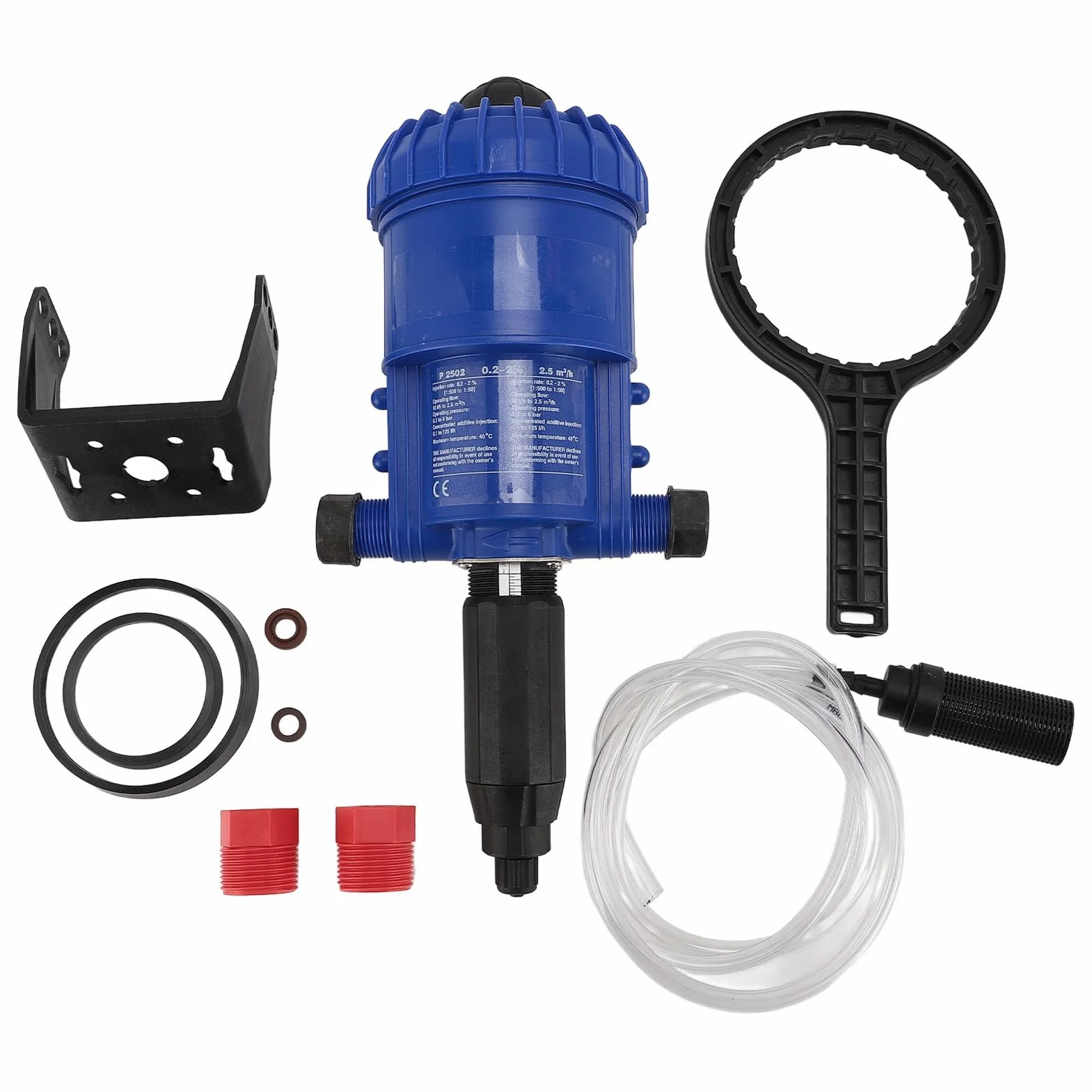 Bomba de inyección de fertilizante, mezcla de plástico líquido, bomba dosificadora automática de agua para riego de jardín de animales de granja
