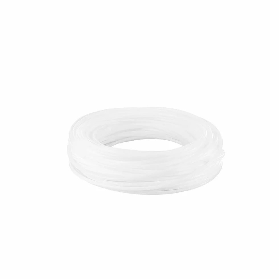 Tubo de teflón PTFE (tubo de PTFE de 12 mm x 15 mm) 5 metros - Tubo de PTFE de granulado de PTFE puro - Adecuado para -70 °C a 260 °C - Resistente a productos químicos - Muy bajo coeficiente de