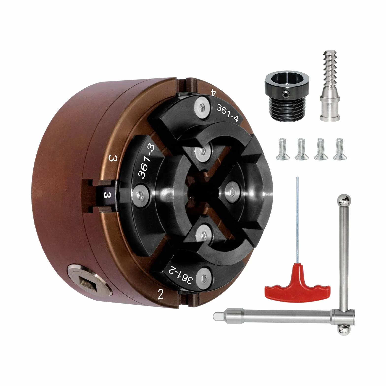 Mandril de Torno Diámetro del Portabrocas 100mm Mandril autocentrante para mandril de torno M33 y M18
