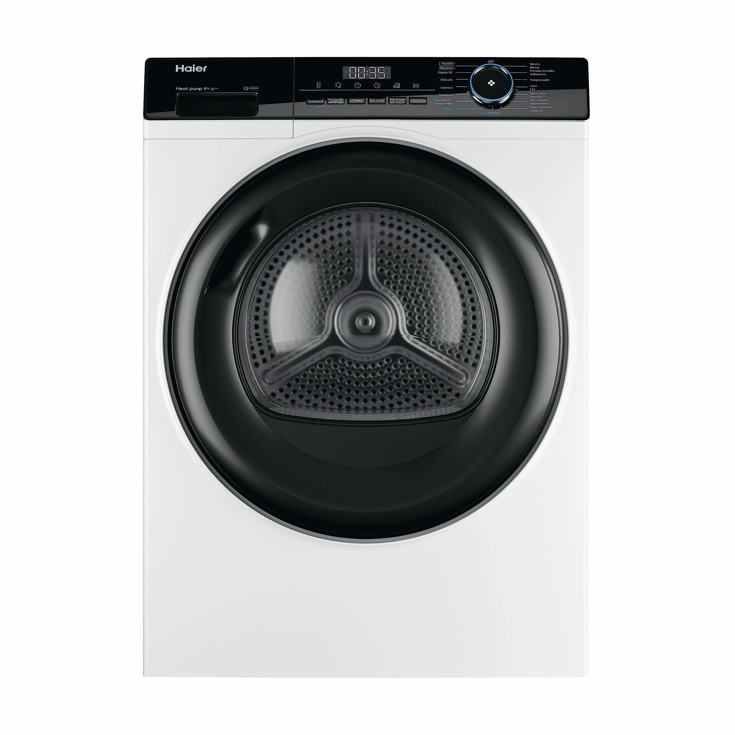 Haier I-Pro Series 3 Secadora con Bomba de Calor 9KG Función Vapor I-Refresh Motor Inverter