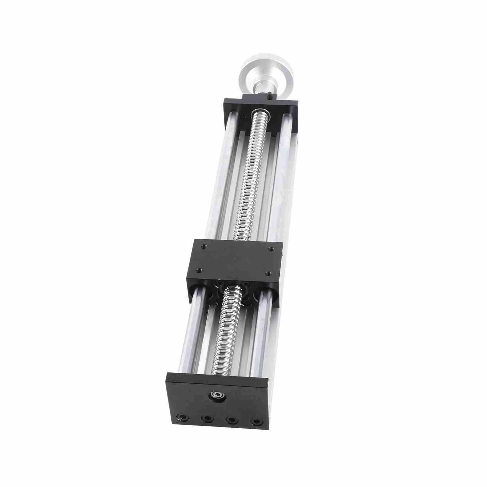 Mesa Deslizante Lineal de Aleación de Aluminio 300mm con Tornillo de Bola SFU1605 y Volante