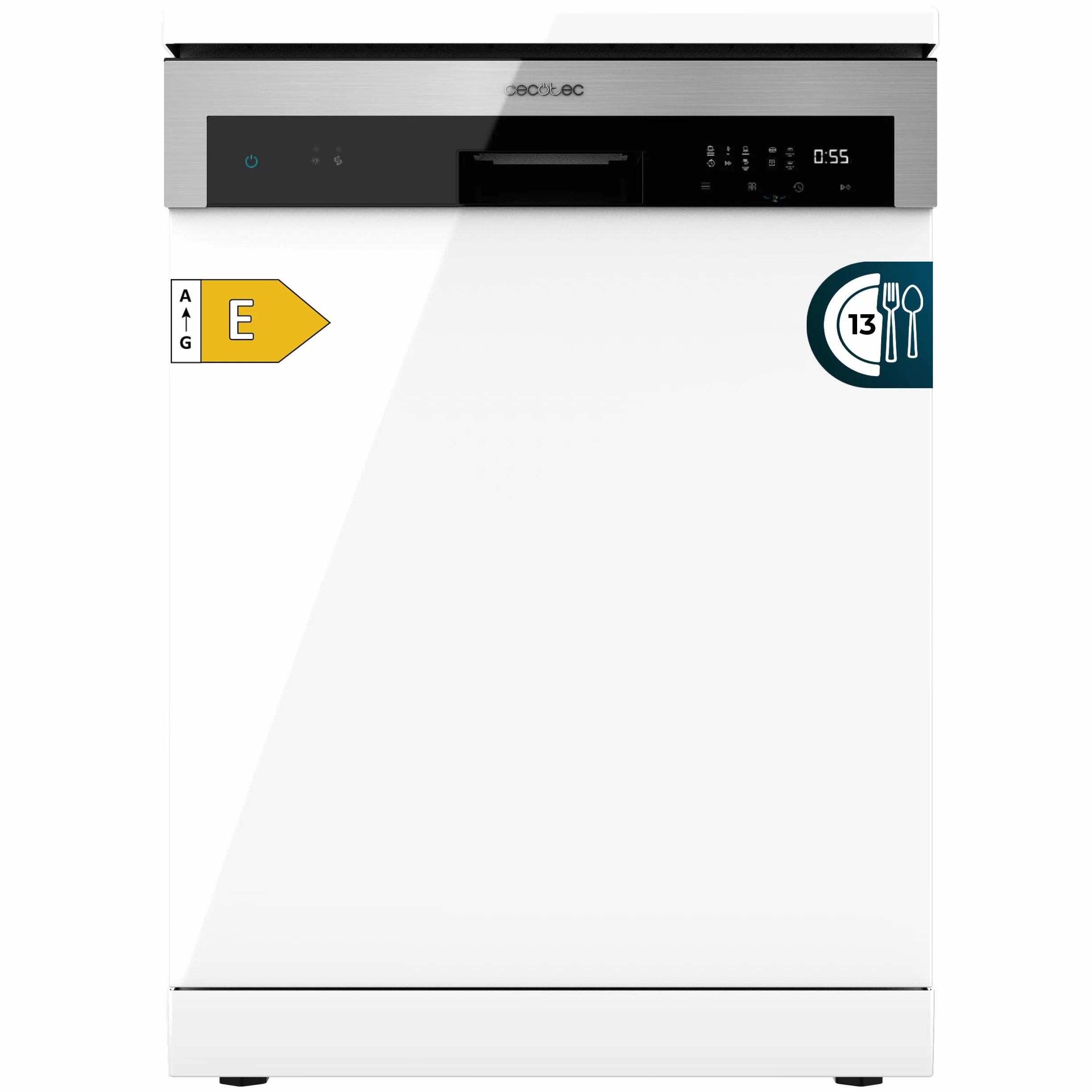 Cecotec Bolero Aguazero 6100 E Lavavajillas Independiente 60 cm 1850W 13 Cubiertos 6 Programas Dry+