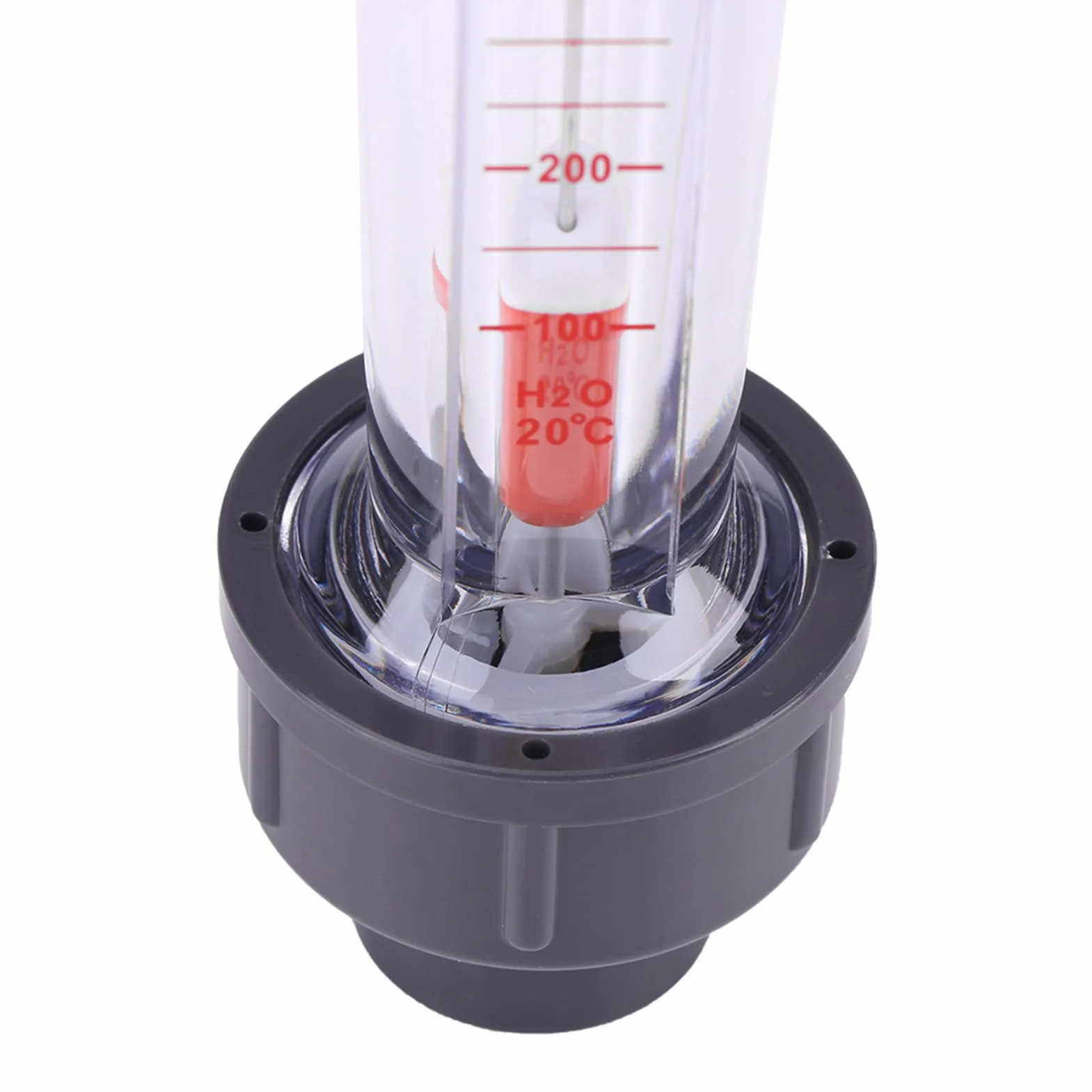 Medidor de flujo líquido 100-1000L/H DN15 tubo plástico