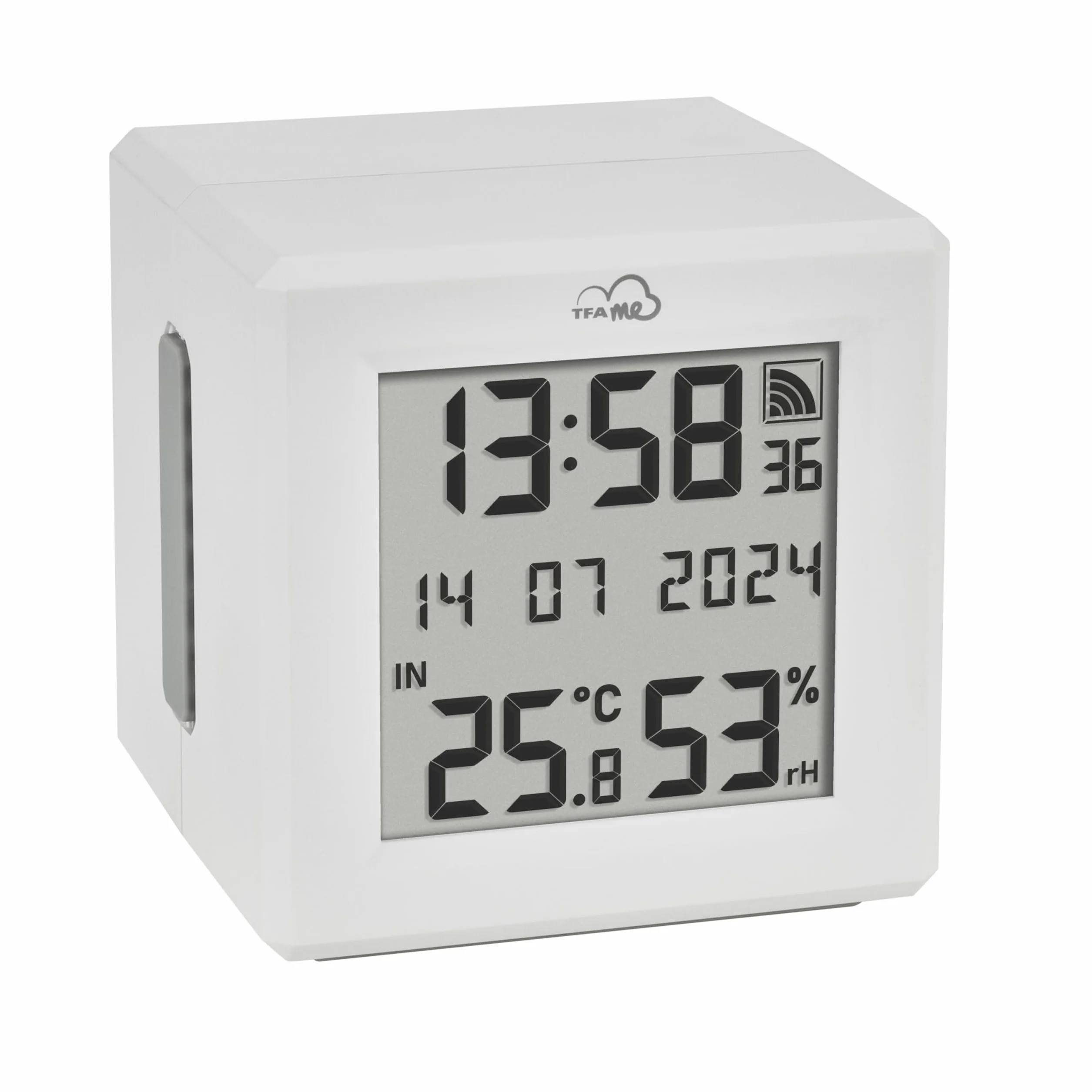 TFA Dostmann TFA.me ID-01 35.8103.99 - Puerta de enlace WLAN (3 transmisores de temperatura y humedad, TFA.me para PC, smartphone, tableta, control climático)