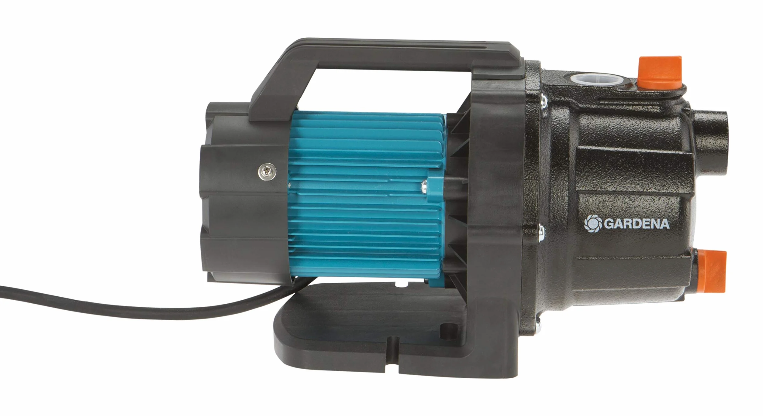 Gardena Bomba de jardín 3700/4 Basic: bomba de riego caudal 3700 l/h, potencia 800 W, duradera gracias al eje de acero inoxidable, carcasa de fundición, posibilidad de conexión de rociadores (9014-47)