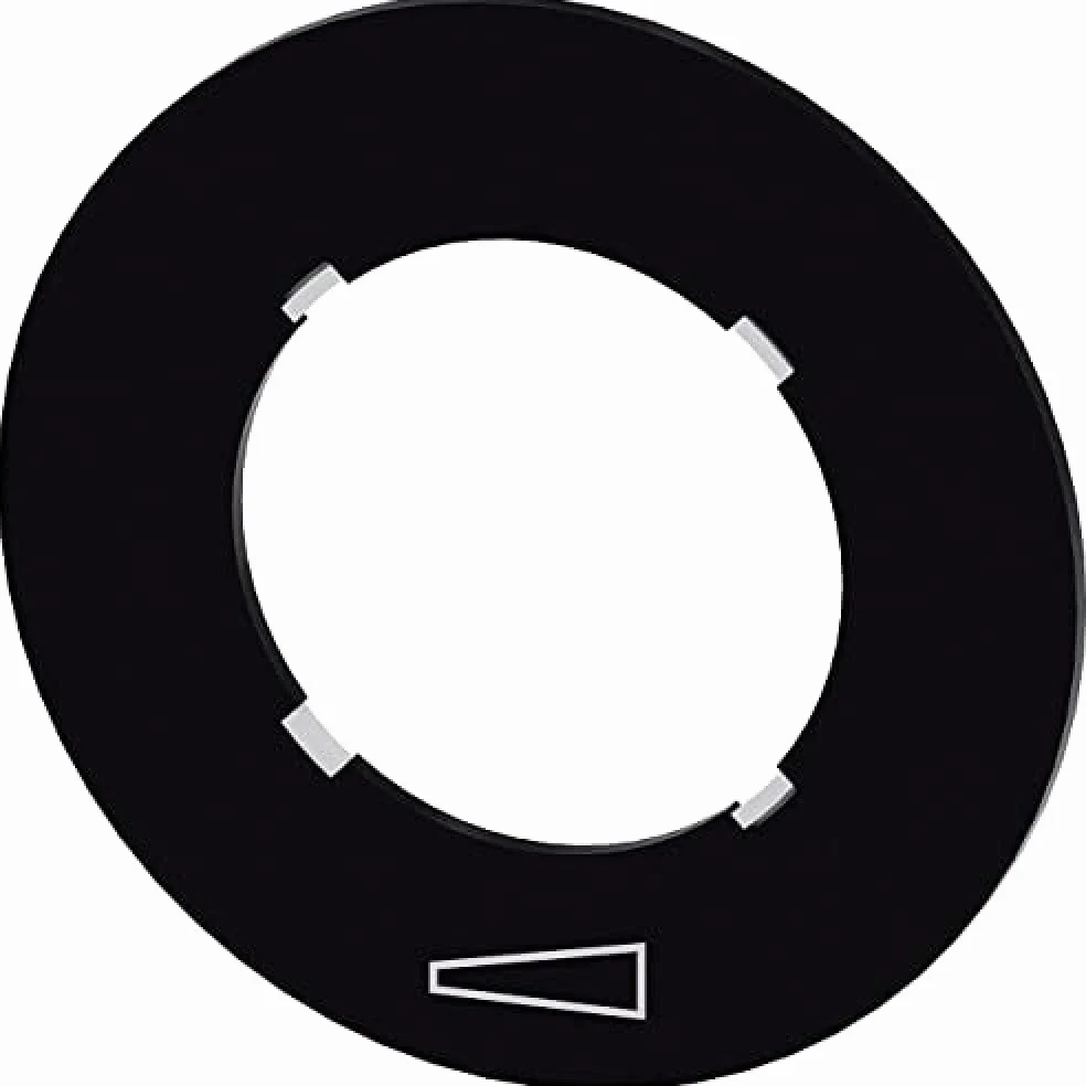 Siemens sirius atc - Plaquita potenciometro negro con inscripción simbolo arranque blanco