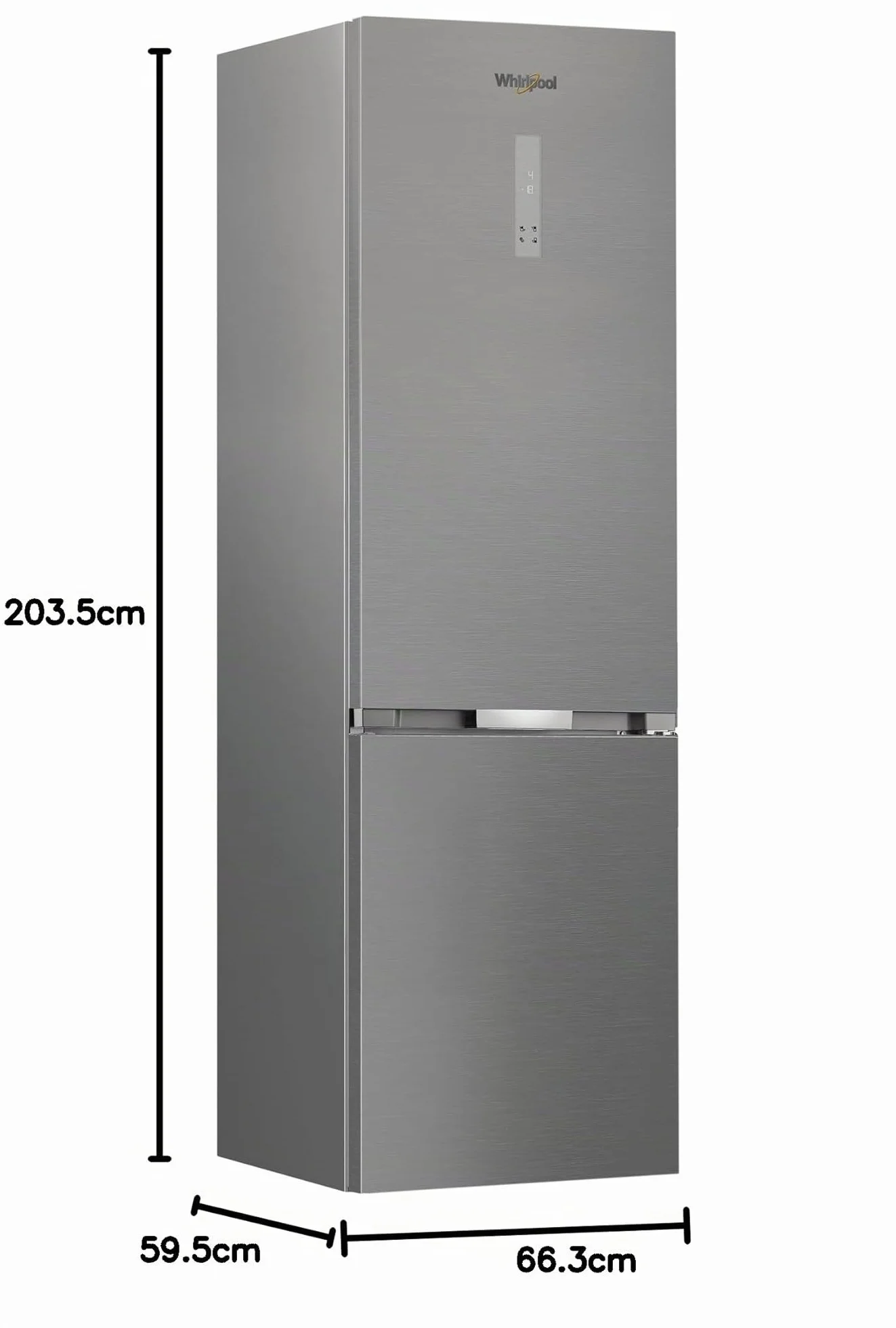Whirlpool WHK 26404 XP5E Frigorífico de libre instalación