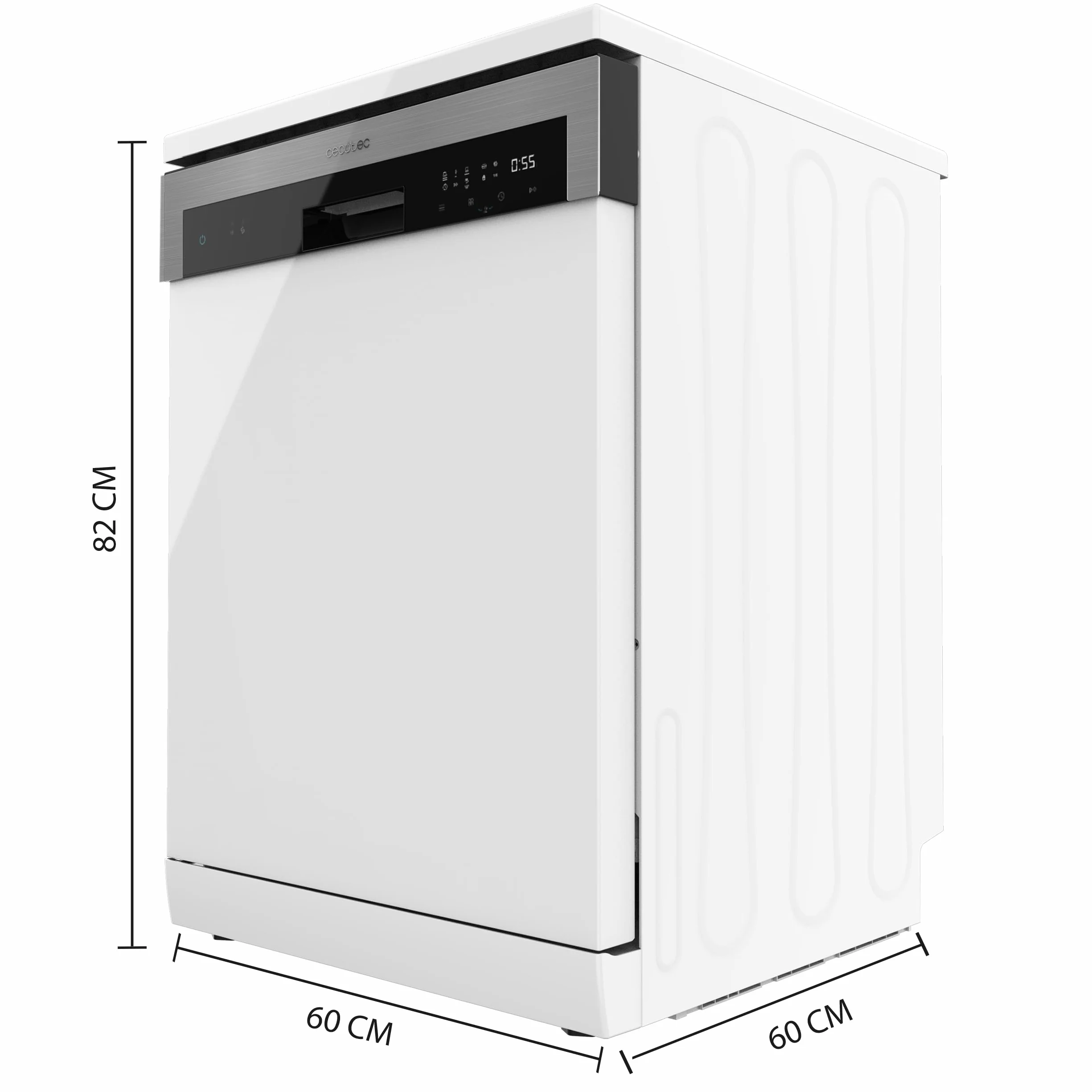 Cecotec Bolero Aguazero 6100 E Lavavajillas Independiente 60 cm 1850W 13 Cubiertos 6 Programas Dry+