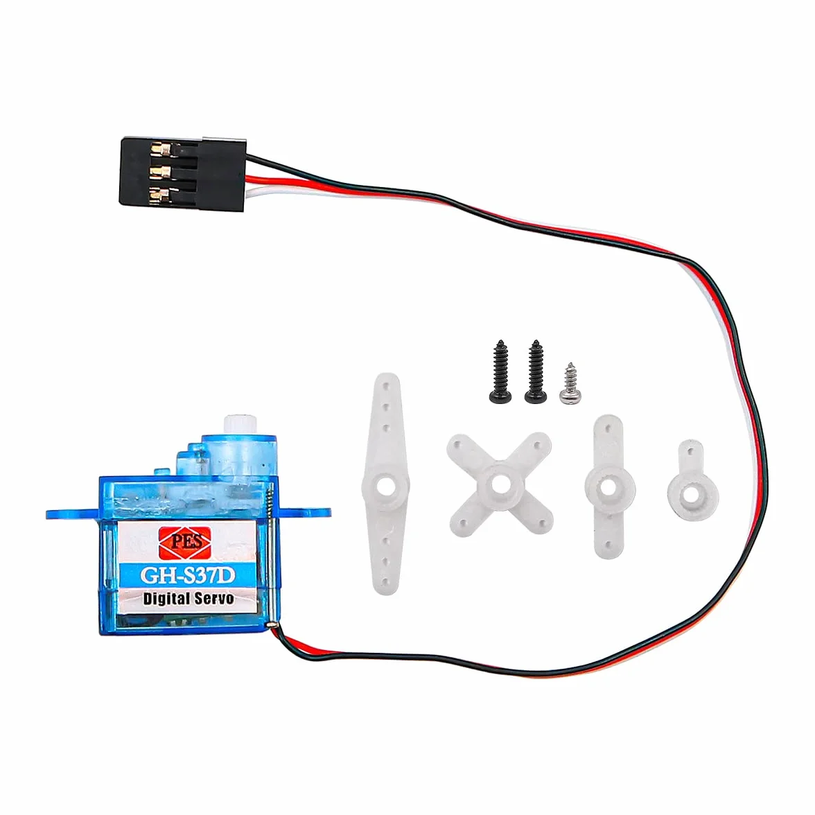 Micro 3,7 g Digital Servo GH-S37D para Avión RC Helicóptero Barco
