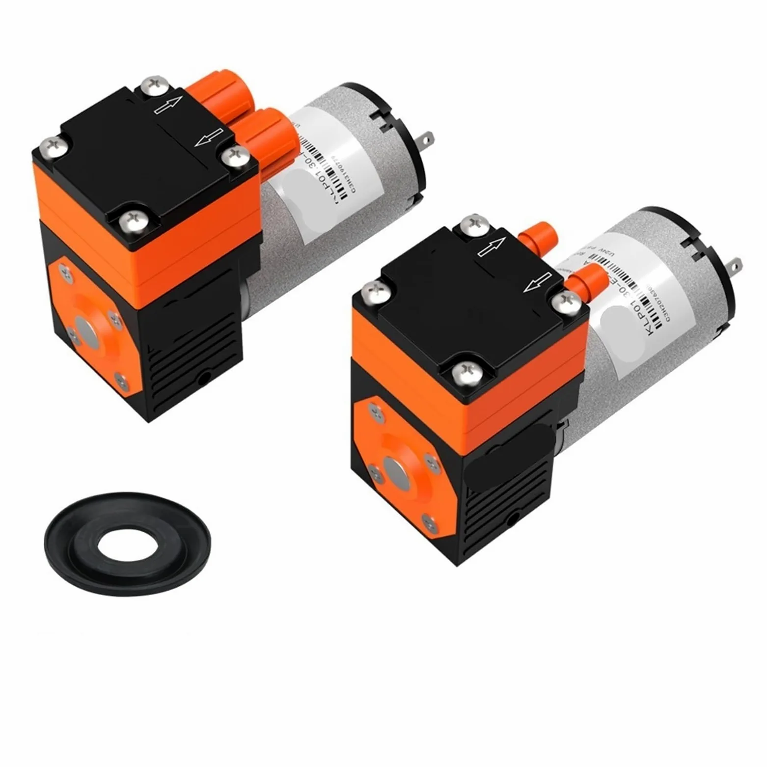 Bomba de diafragma Bomba de diafragma de alto caudal de 600 ml/min, motor de 12 V y 24 V CC, presión de líquido for laboratorio y aguas residuales.(24)