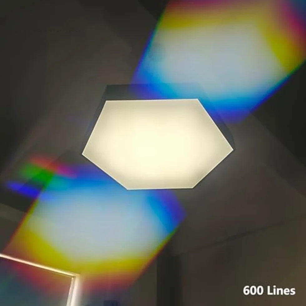 Rejilla de difracción de transmisión 50/100/300/600 líneas/mm para espectrofotómetro óptico experimentos de laboratorio
