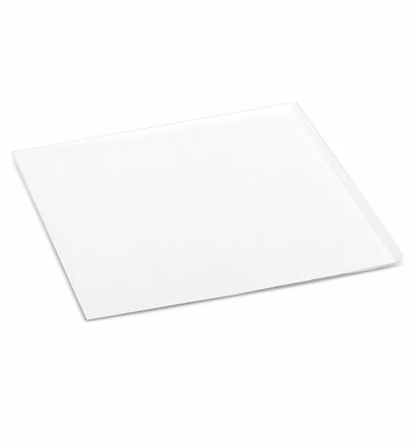 Bolsa Antigrasa Abierta Dos Lados Blanco 18x18,2 cm Papel Reciclable 100 Unidades